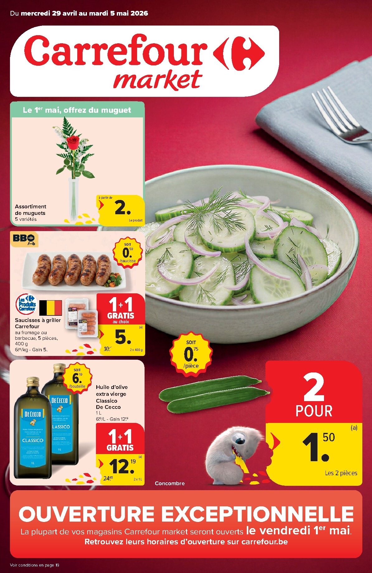 carrefour-market - Carrefour Market folder voor volgende week van woensdag 29/04/2026 tot dinsdag 05/05/2026