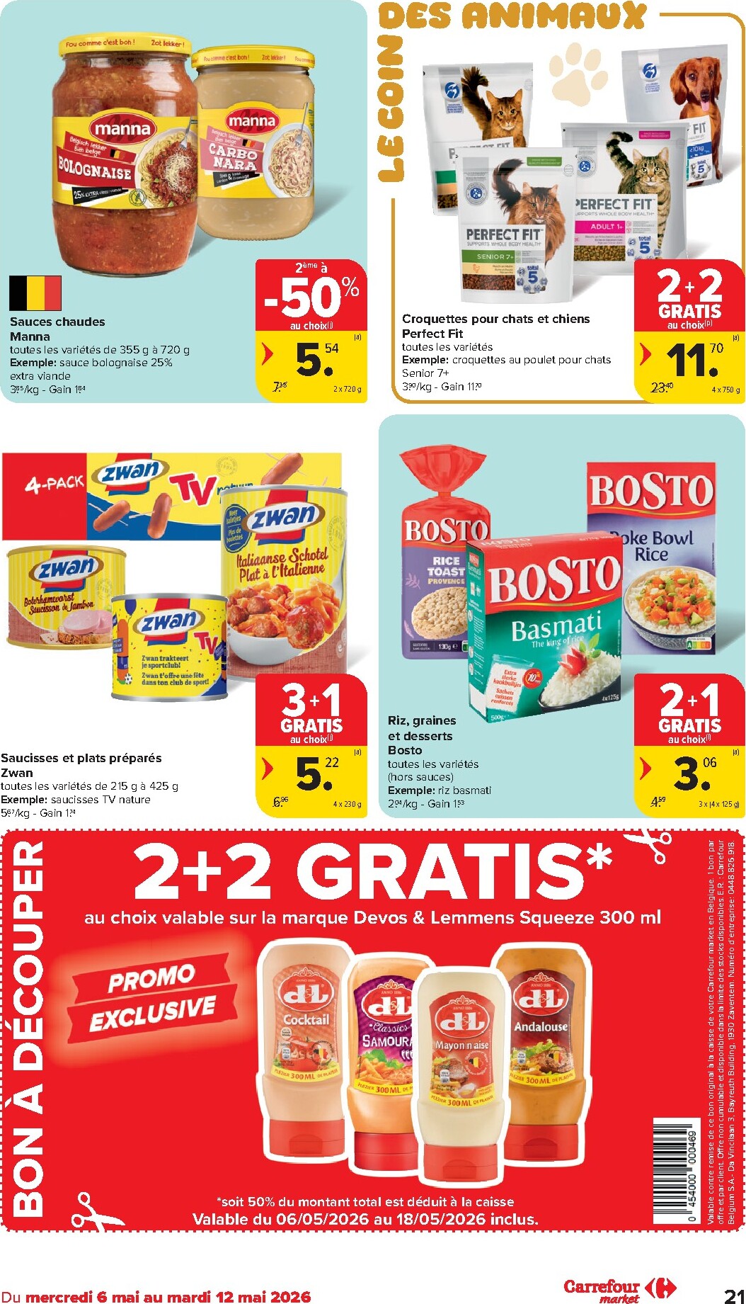 carrefour-market - Carrefour Market folder voor volgende week van woensdag 06/05/2026 tot dinsdag 12/05/2026 - page: 21