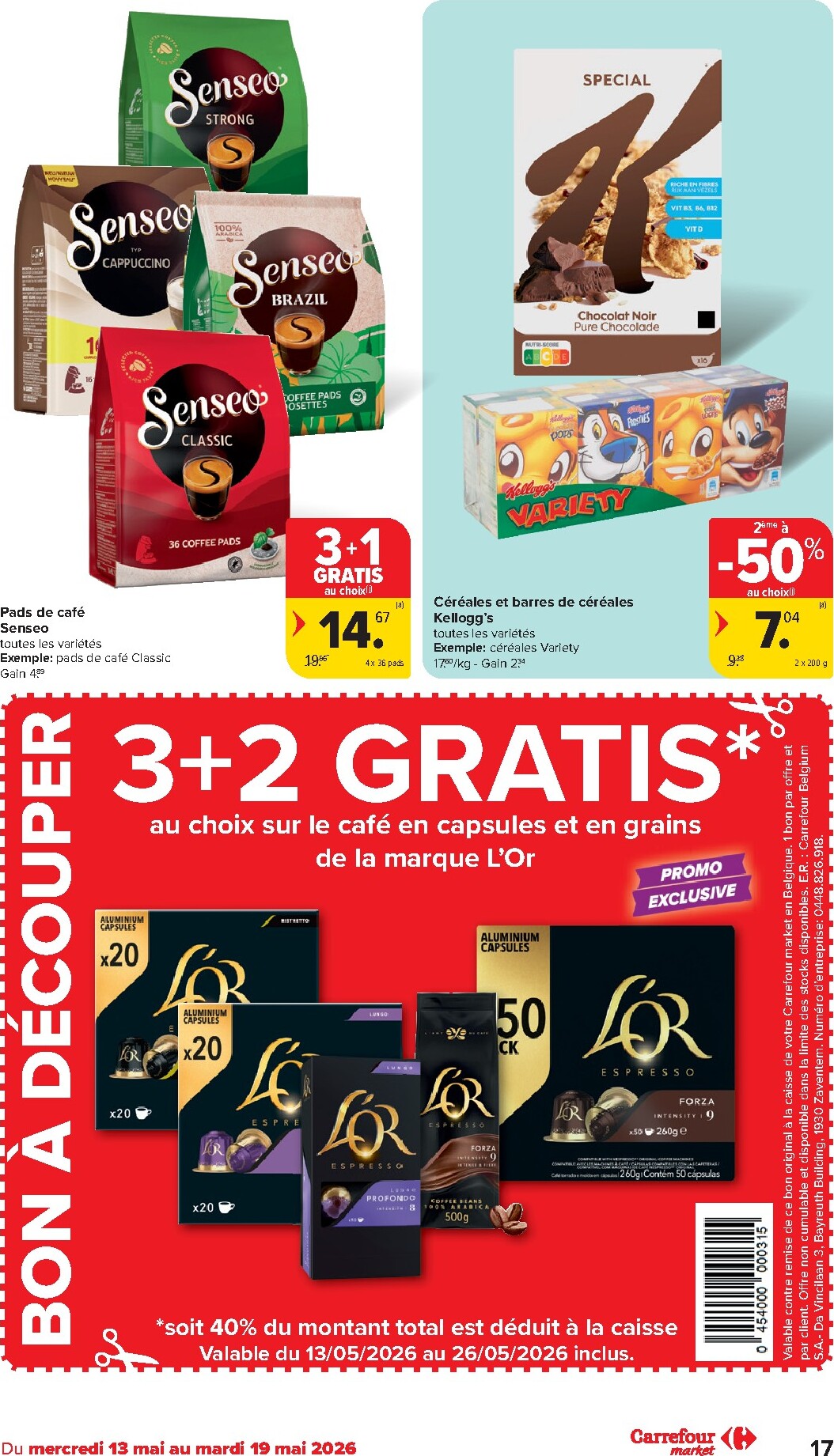 carrefour-market - Carrefour Market folder voor volgende week van woensdag 13/05/2026 tot dinsdag 19/05/2026 - page: 17
