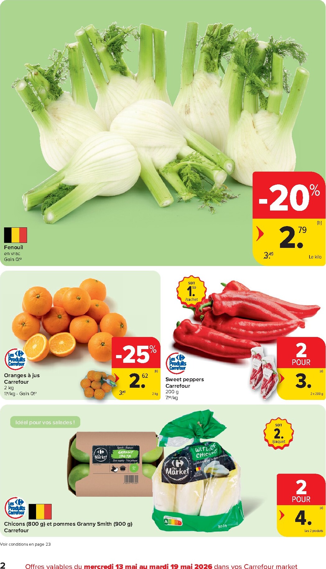 carrefour-market - Carrefour Market folder voor volgende week van woensdag 13/05/2026 tot dinsdag 19/05/2026 - page: 2