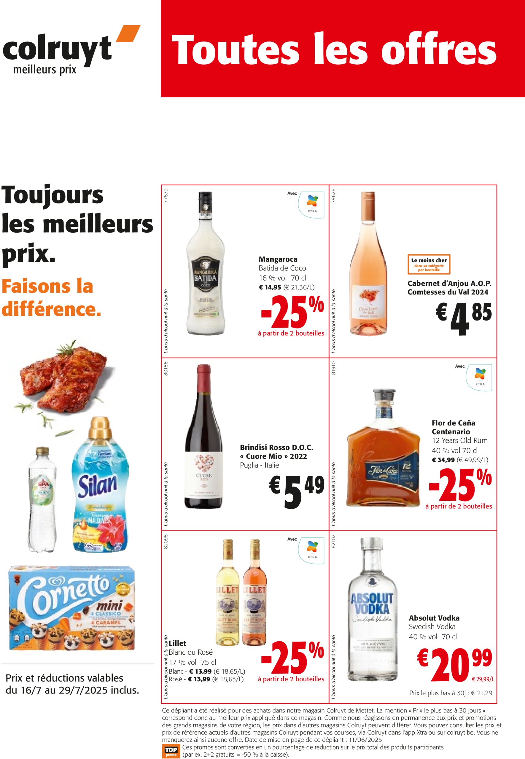 colruyt - Colruyt - Toutes les offres folder geldig vanaf 16/07 - 29/07