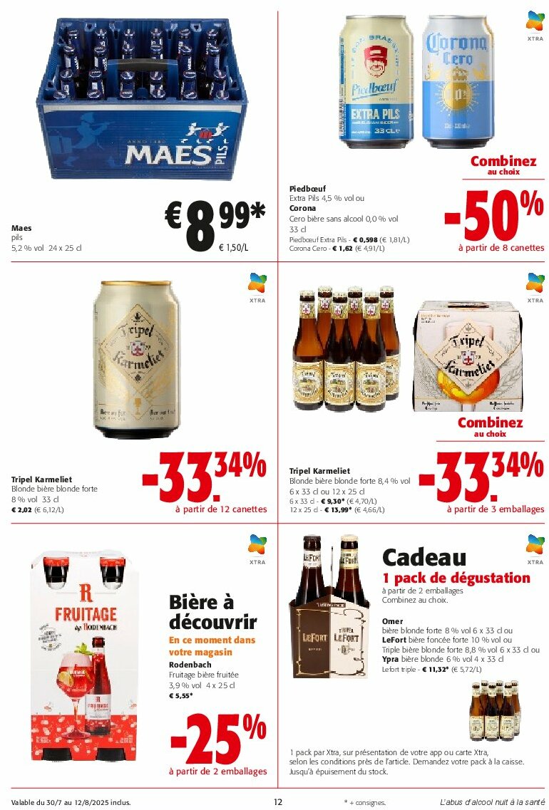 colruyt - Colruyt folder geldig vanaf 30/07 - 12/08 - page: 12