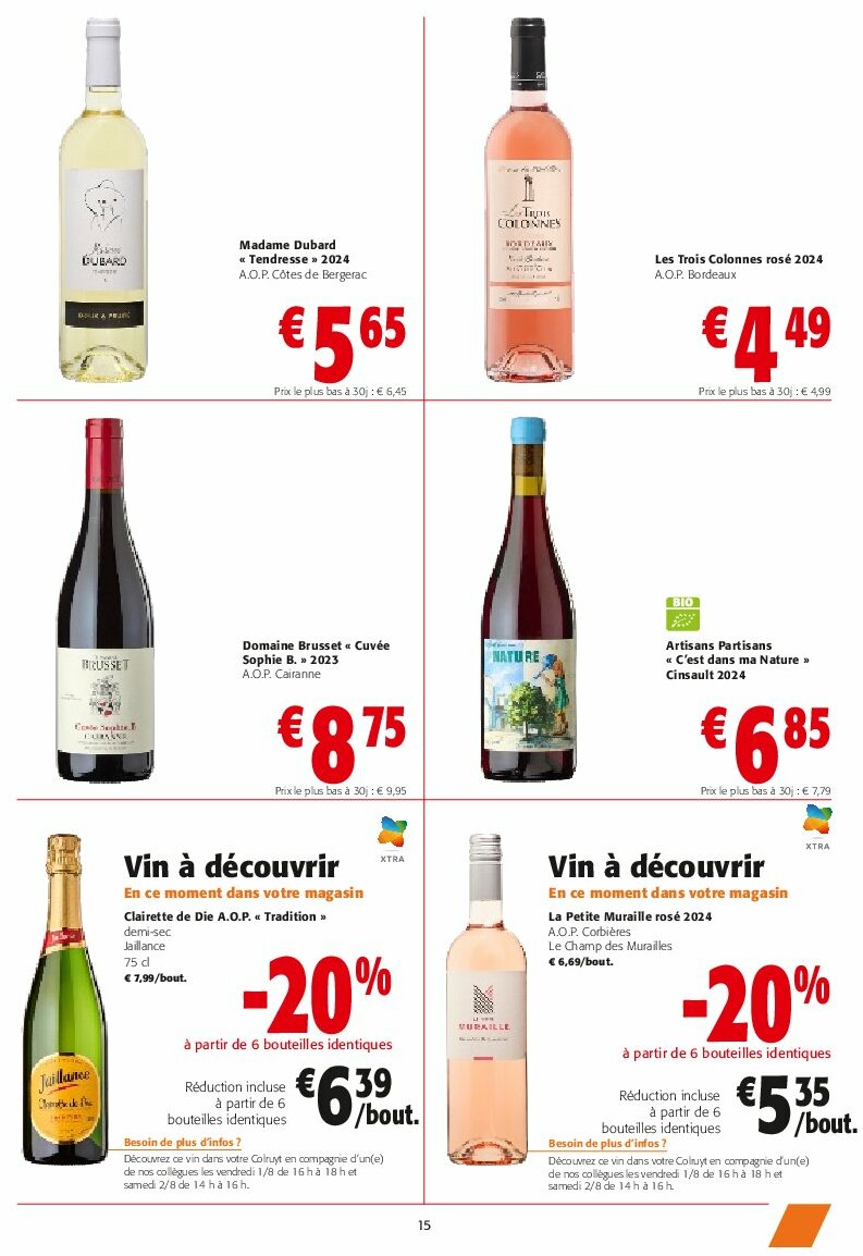 colruyt - Colruyt folder geldig vanaf 30/07 - 12/08 - page: 15