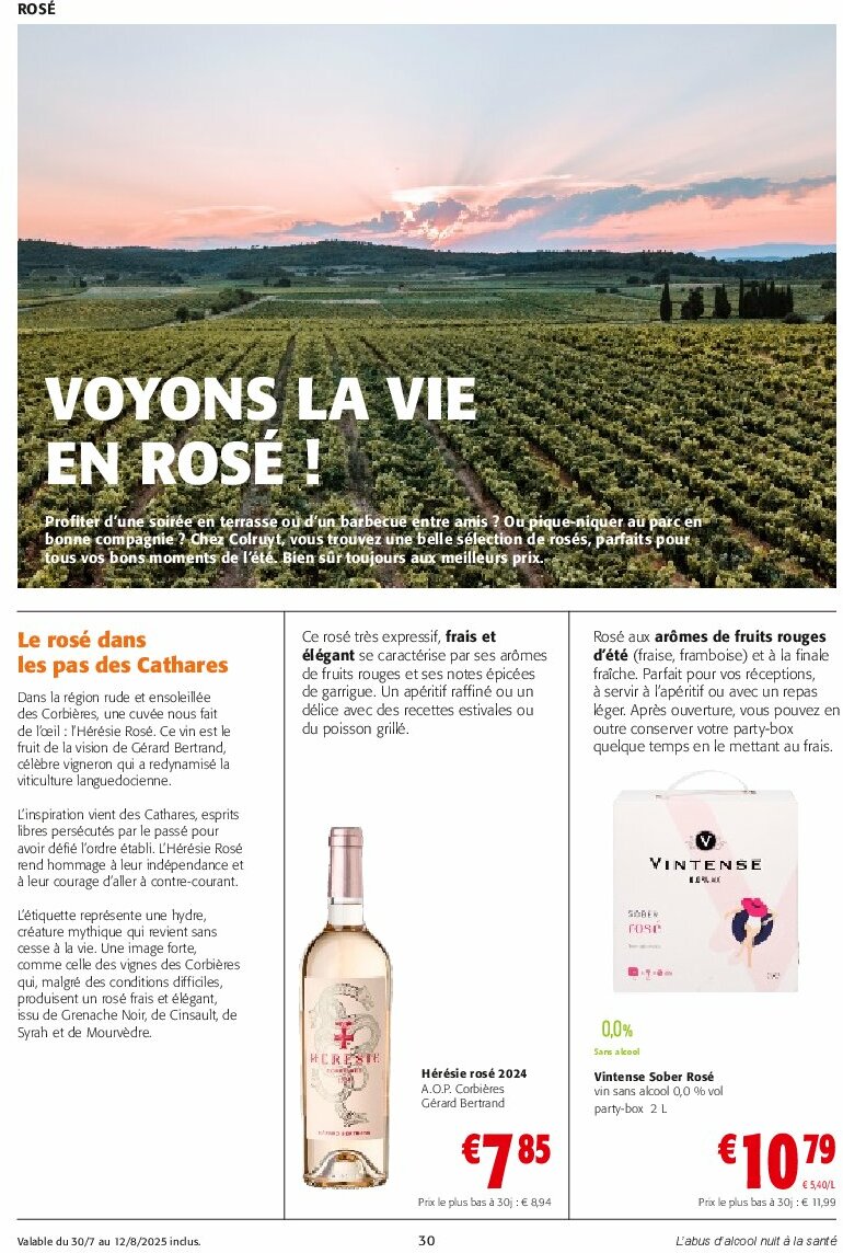 colruyt - Colruyt folder geldig vanaf 30/07 - 12/08 - page: 30