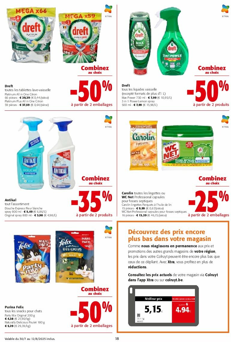 colruyt - Colruyt folder geldig vanaf 30/07 - 12/08 - page: 18