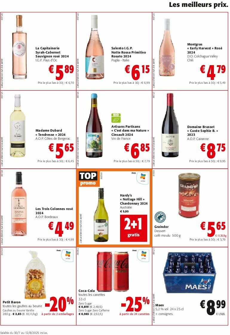 colruyt - Colruyt - Toutes les offres folder geldig vanaf 30/07 - 12/08 - page: 4