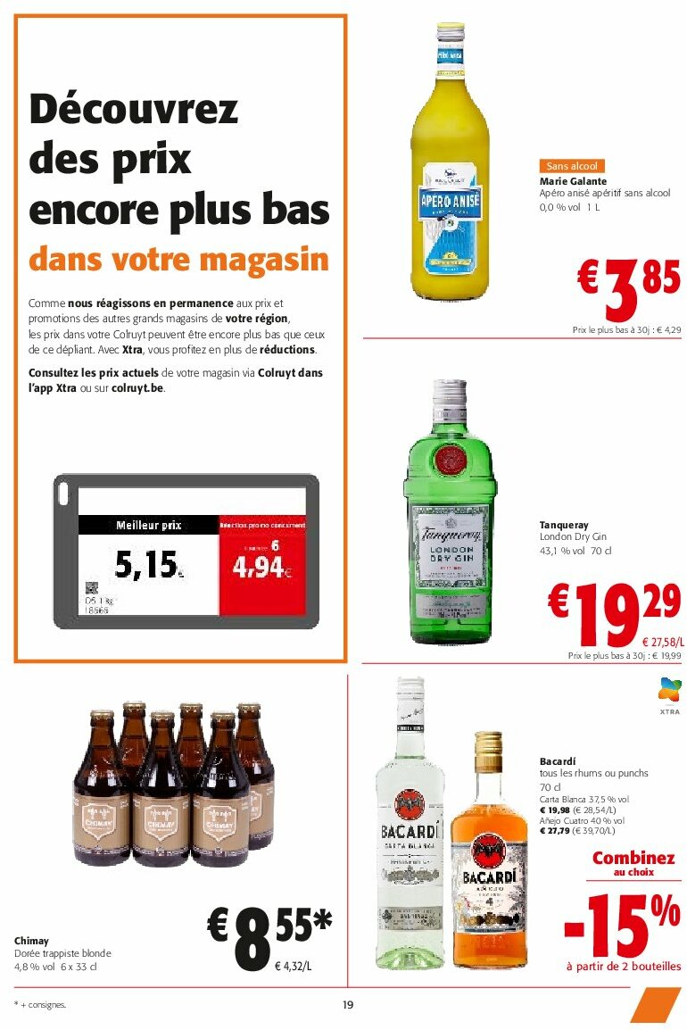 colruyt - Colruyt folder geldig vanaf 13/08 - 26/08 - page: 19