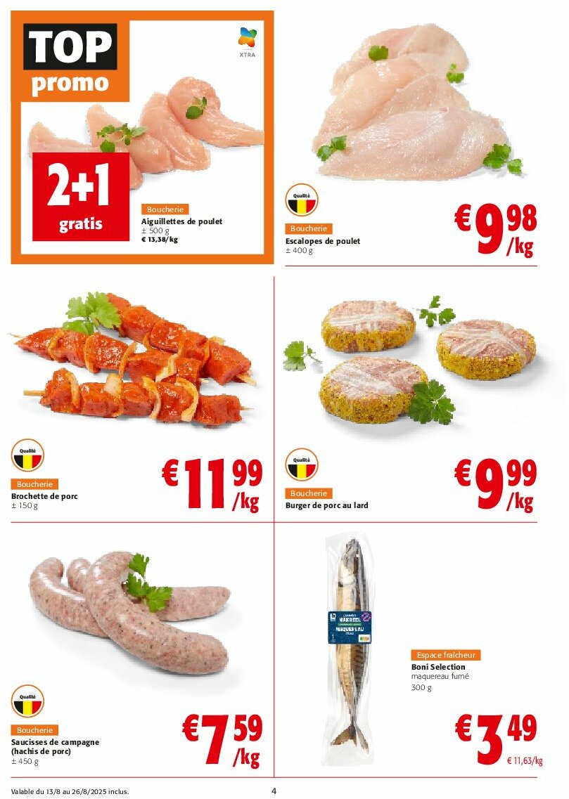 colruyt - Colruyt folder geldig vanaf 13/08 - 26/08 - page: 4