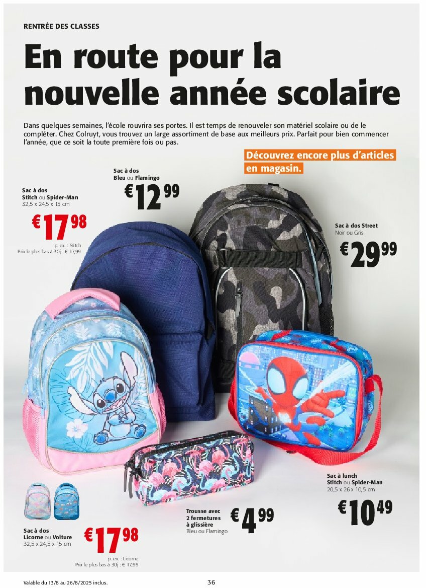 colruyt - Colruyt folder geldig vanaf 13/08 - 26/08 - page: 36