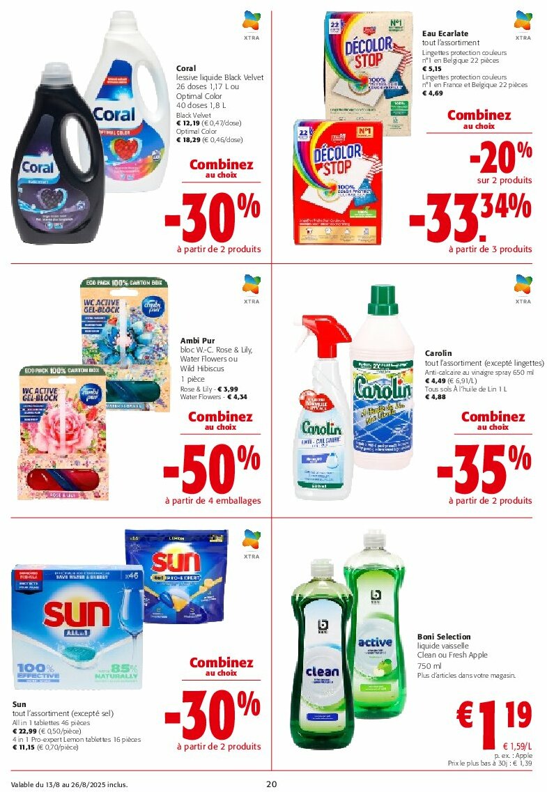 colruyt - Colruyt folder geldig vanaf 13/08 - 26/08 - page: 20