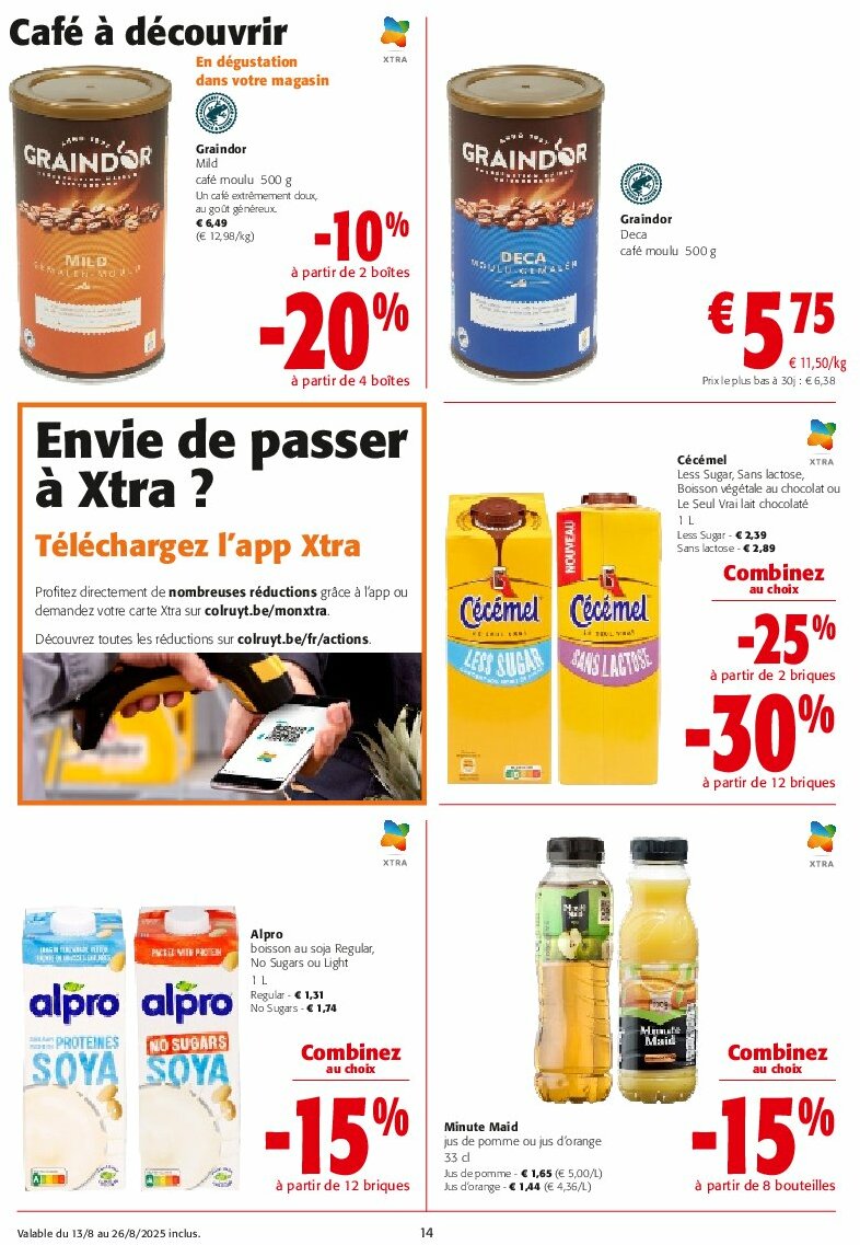 colruyt - Colruyt folder geldig vanaf 13/08 - 26/08 - page: 14
