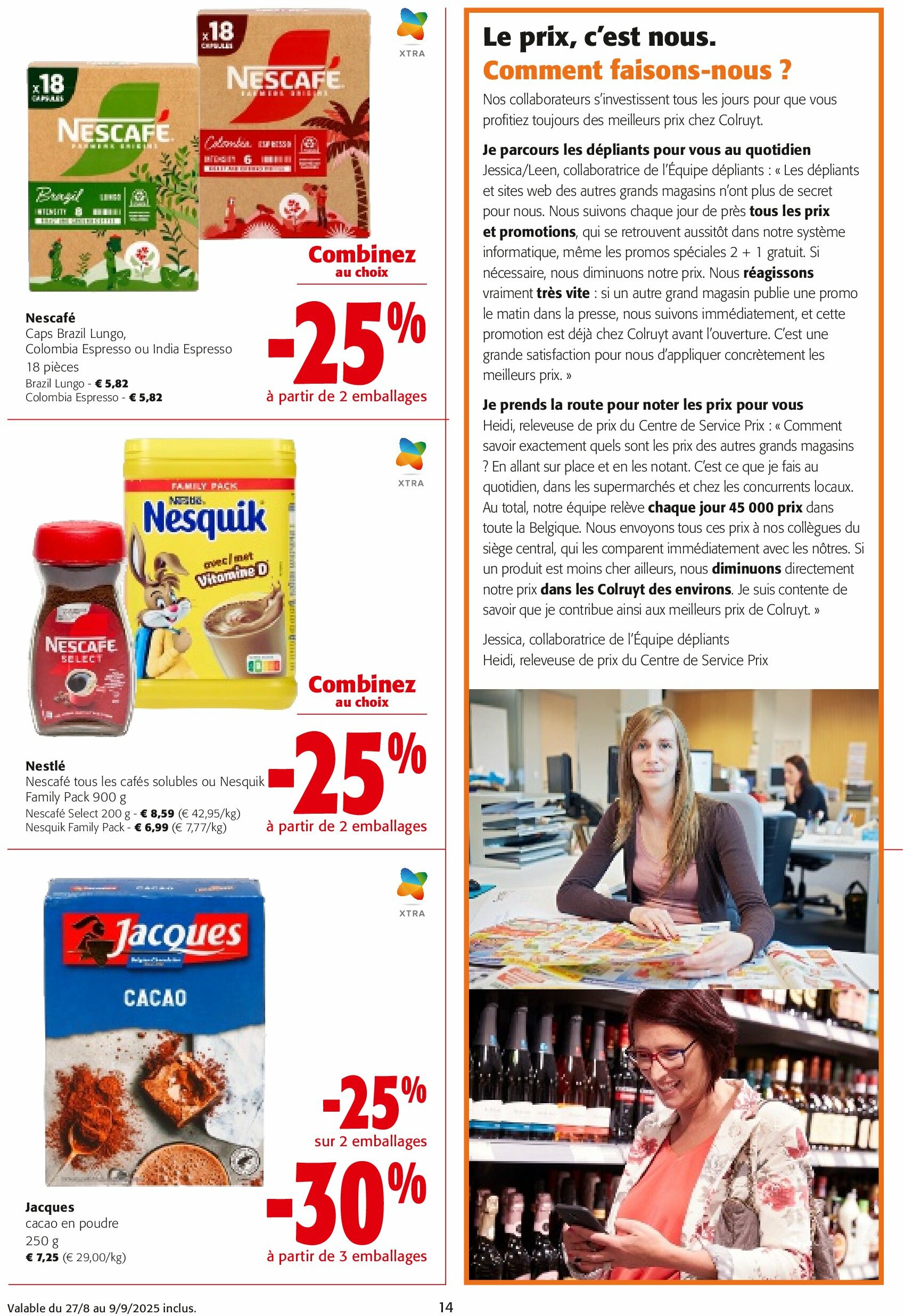 colruyt - Colruyt folder geldig vanaf 27/08 - 09/09 - page: 14