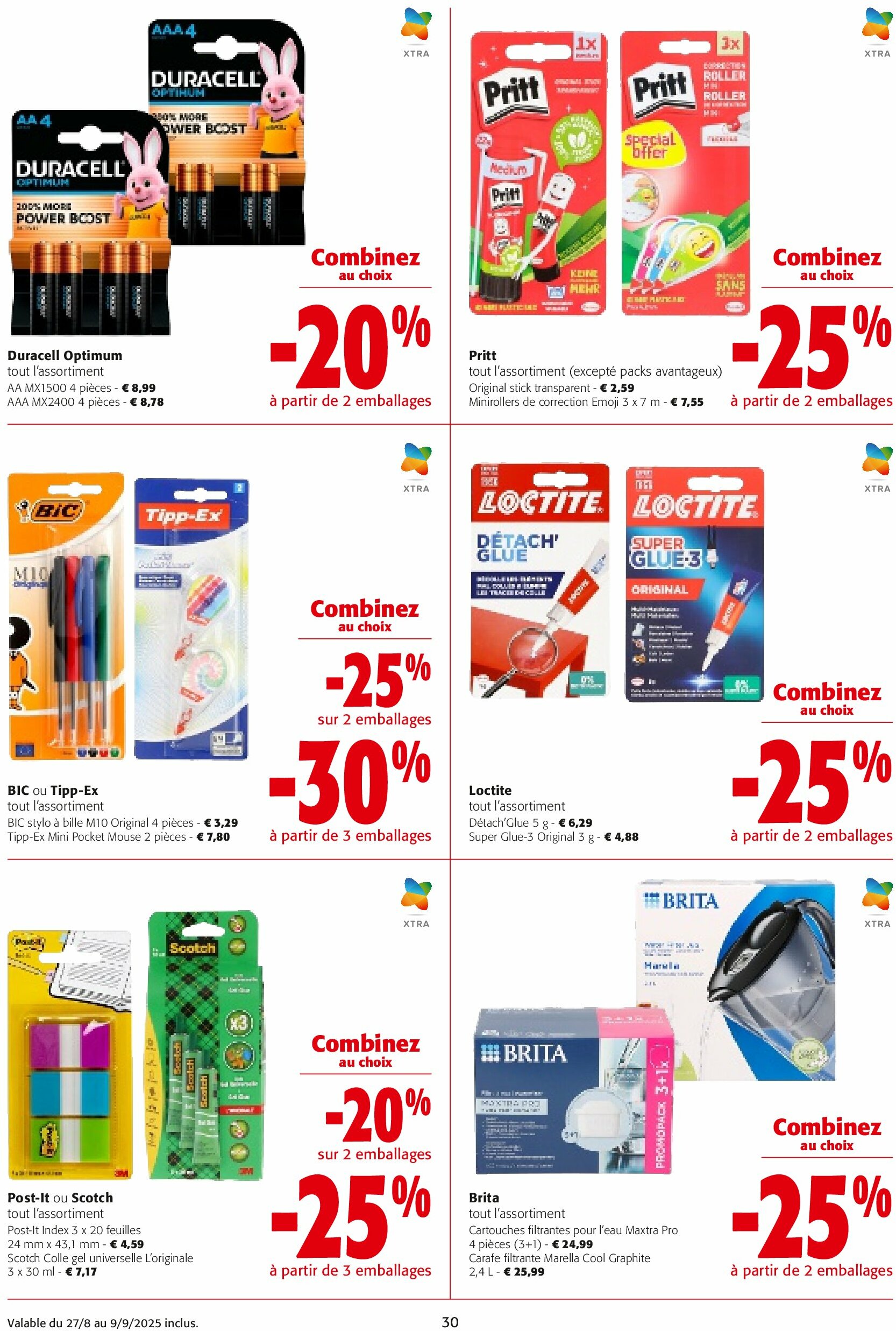 colruyt - Colruyt folder geldig vanaf 27/08 - 09/09 - page: 30