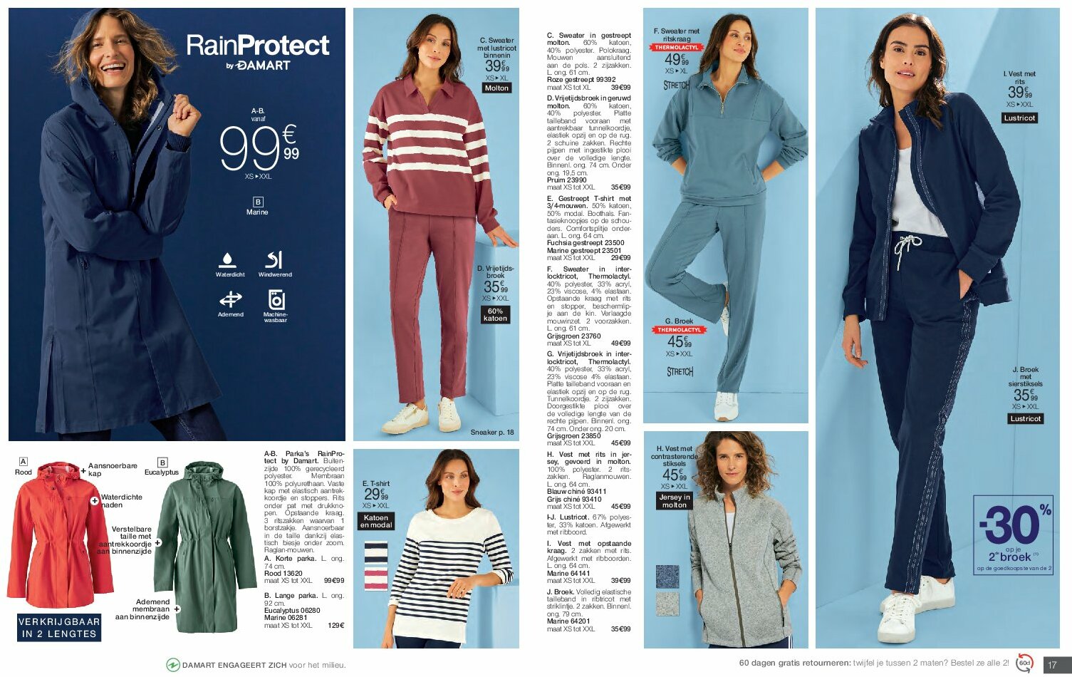 damart - Damart folder geldig vanaf 01/08 - 31/08 - page: 9