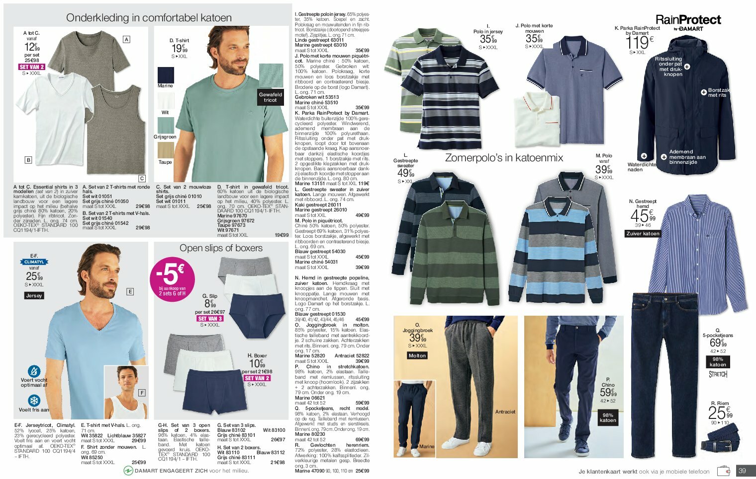 damart - Damart folder geldig vanaf 01/08 - 31/08 - page: 20