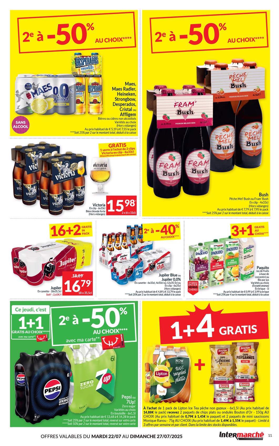 intermarche - Intermarché folder geldig vanaf 22/07 - 27/07 - page: 11