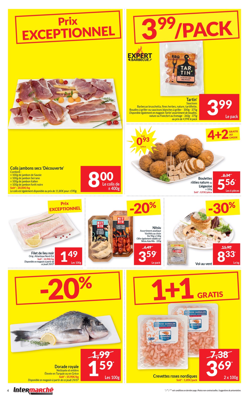 intermarche - Intermarché folder geldig vanaf 22/07 - 27/07 - page: 4