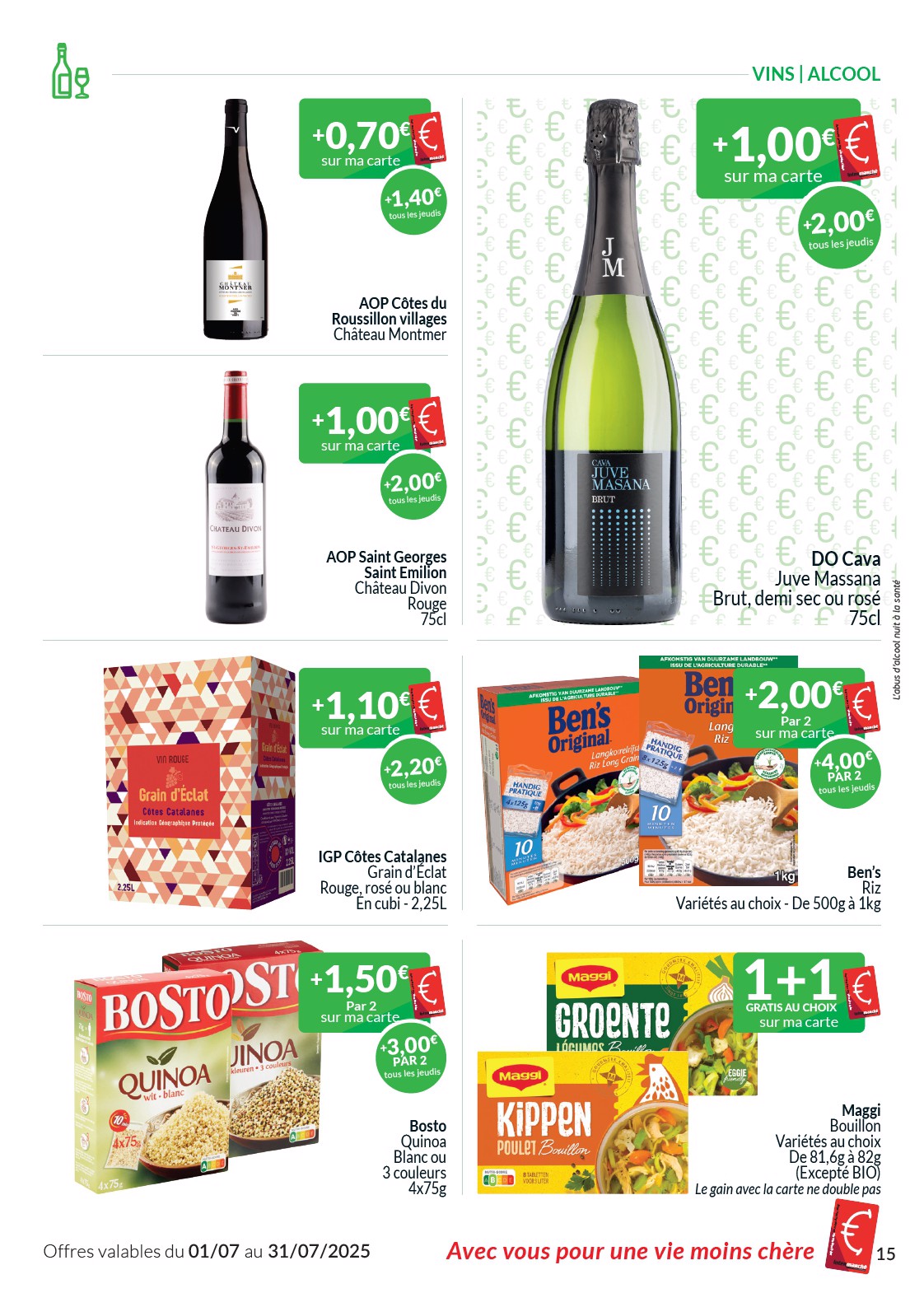 intermarche - Intermarché - Les offres de juillet folder geldig vanaf 01/07 - 31/07 - page: 15