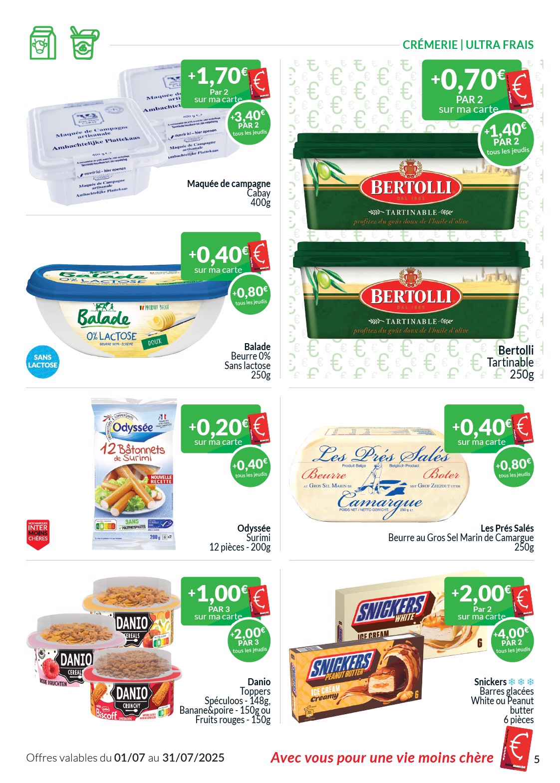 intermarche - Intermarché - Les offres de juillet folder geldig vanaf 01/07 - 31/07 - page: 5
