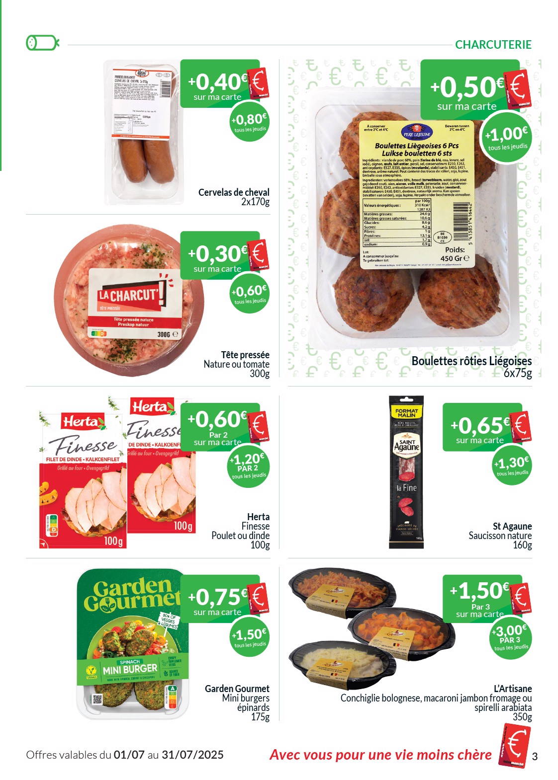 intermarche - Intermarché - Les offres de juillet folder geldig vanaf 01/07 - 31/07 - page: 3