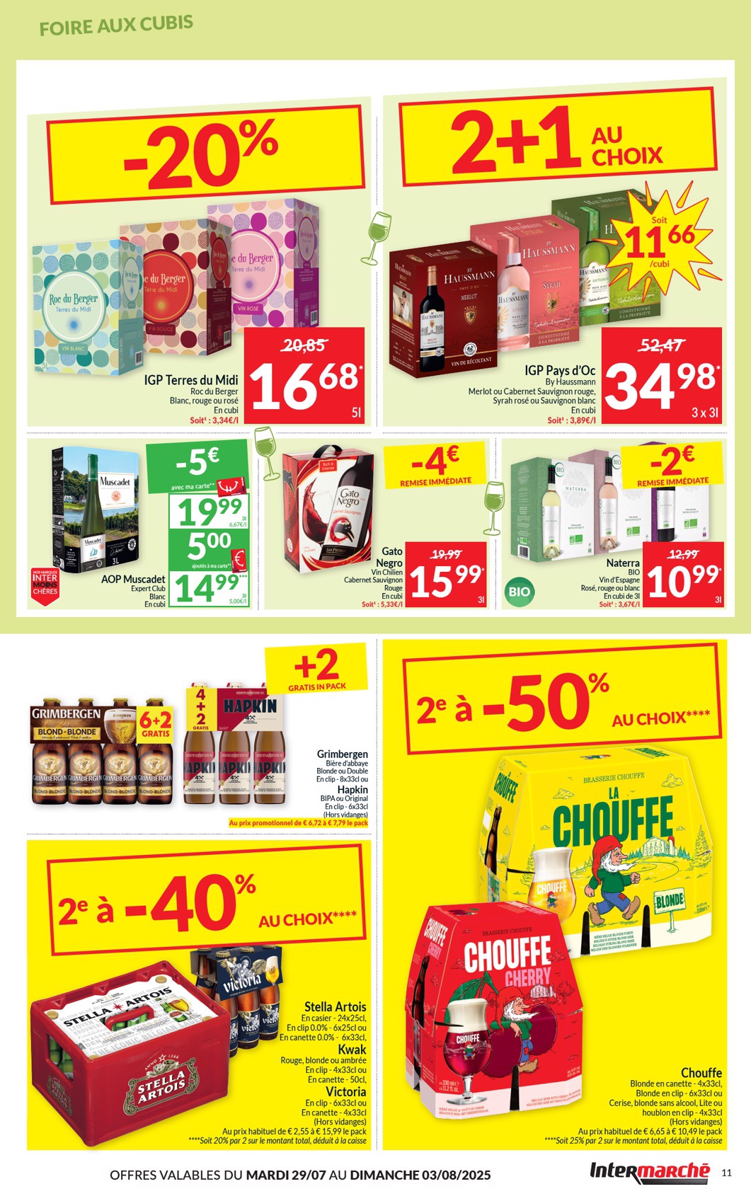 intermarche - Intermarché folder geldig vanaf 29/07 - 03/08 - page: 11