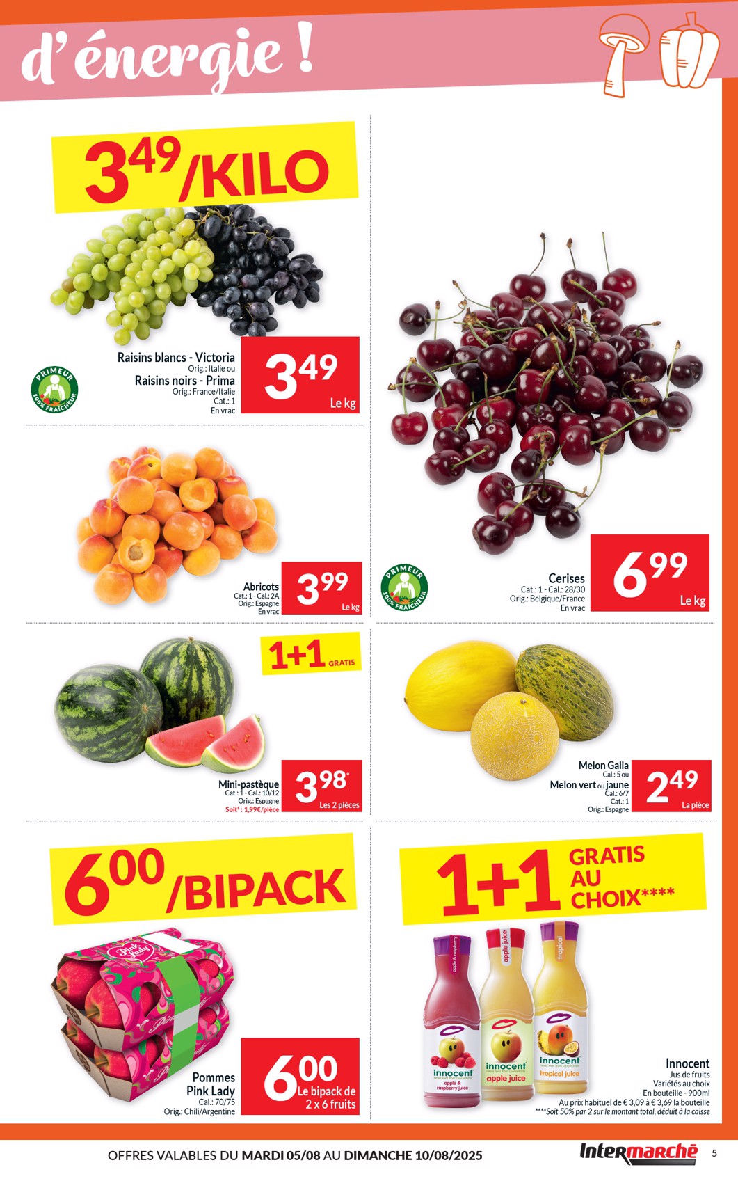 intermarche - Intermarché folder geldig vanaf 05/08 - 10/08 - page: 5