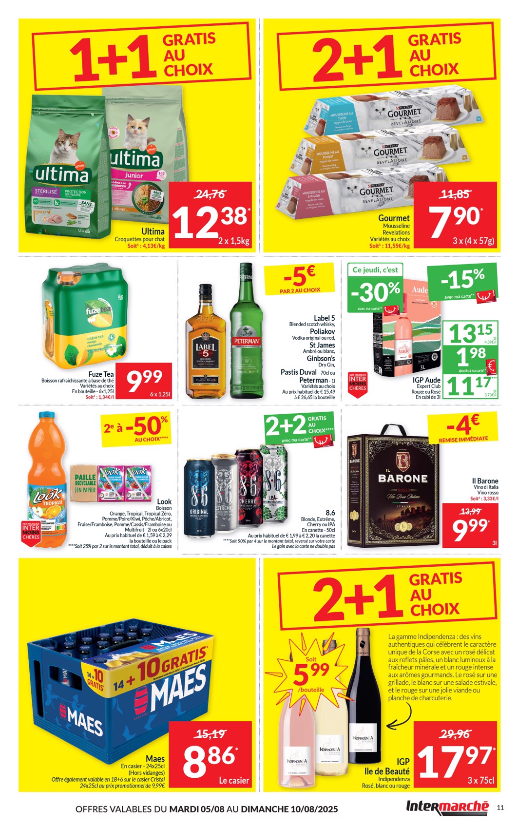 intermarche - Intermarché folder geldig vanaf 05/08 - 10/08 - page: 11