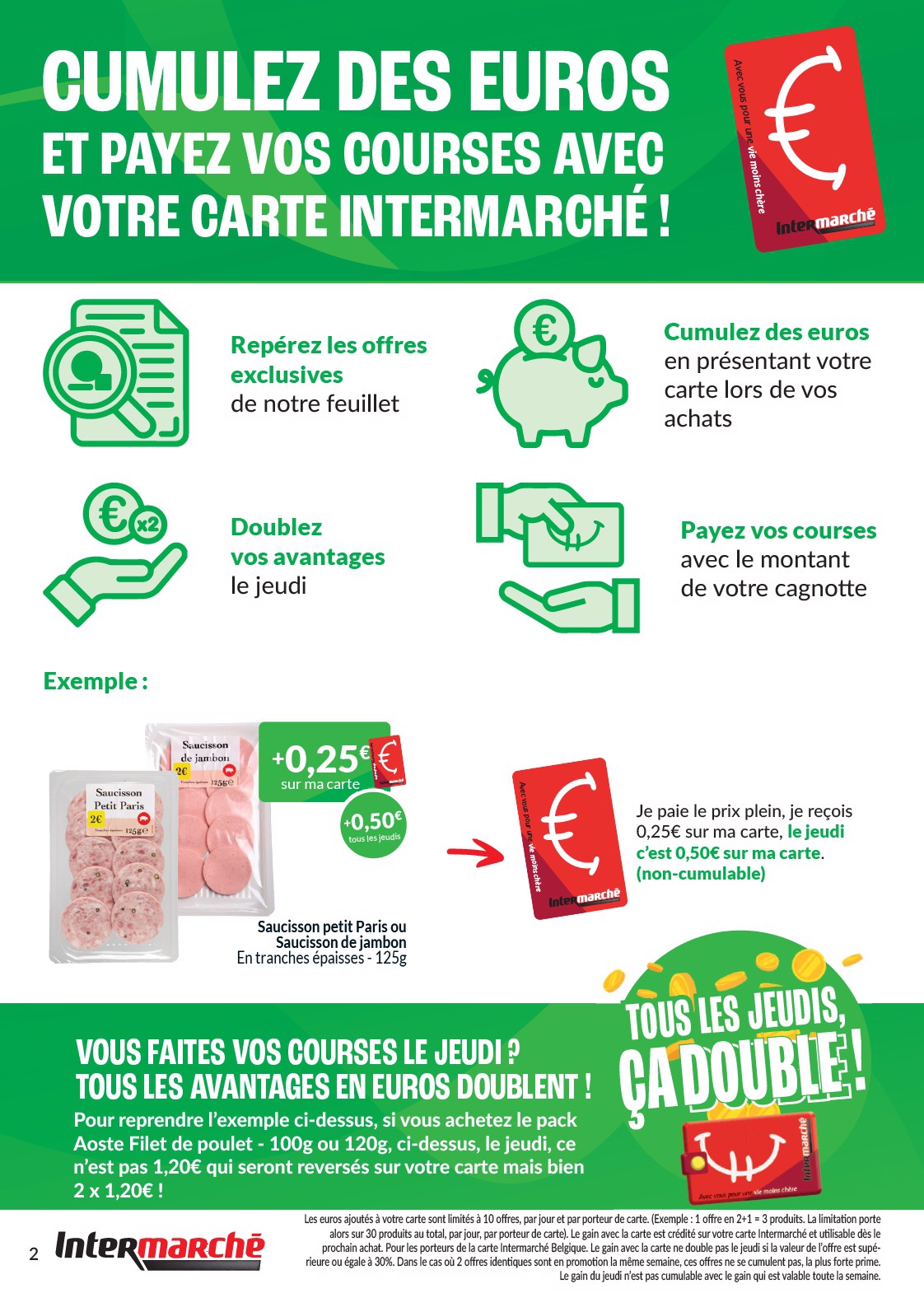 intermarche - Intermarché - Les offres d’août avec la carte Intermarché folder geldig vanaf 01/08 - 31/08 - page: 2