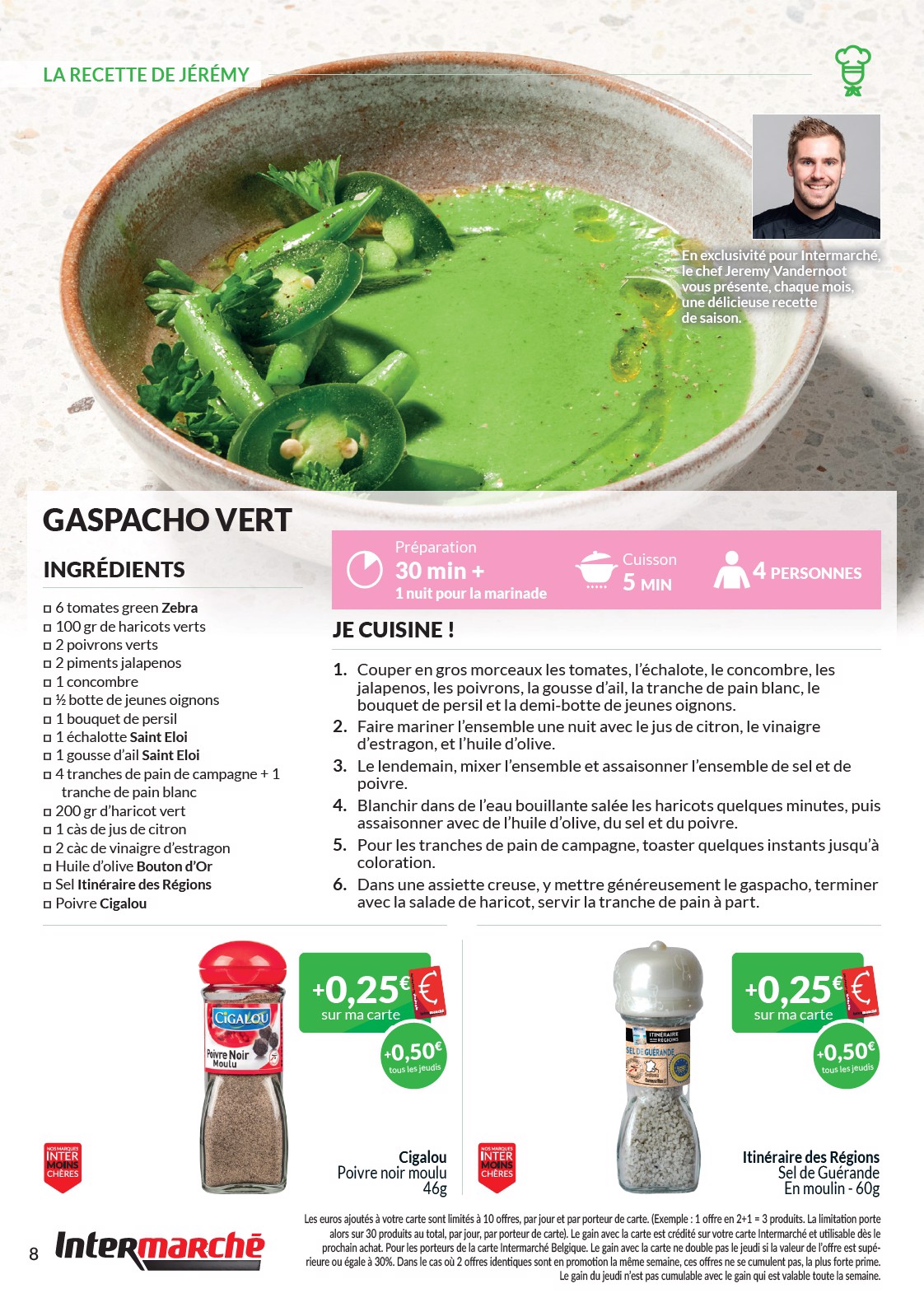 intermarche - Intermarché - Les offres d’août avec la carte Intermarché folder geldig vanaf 01/08 - 31/08 - page: 8