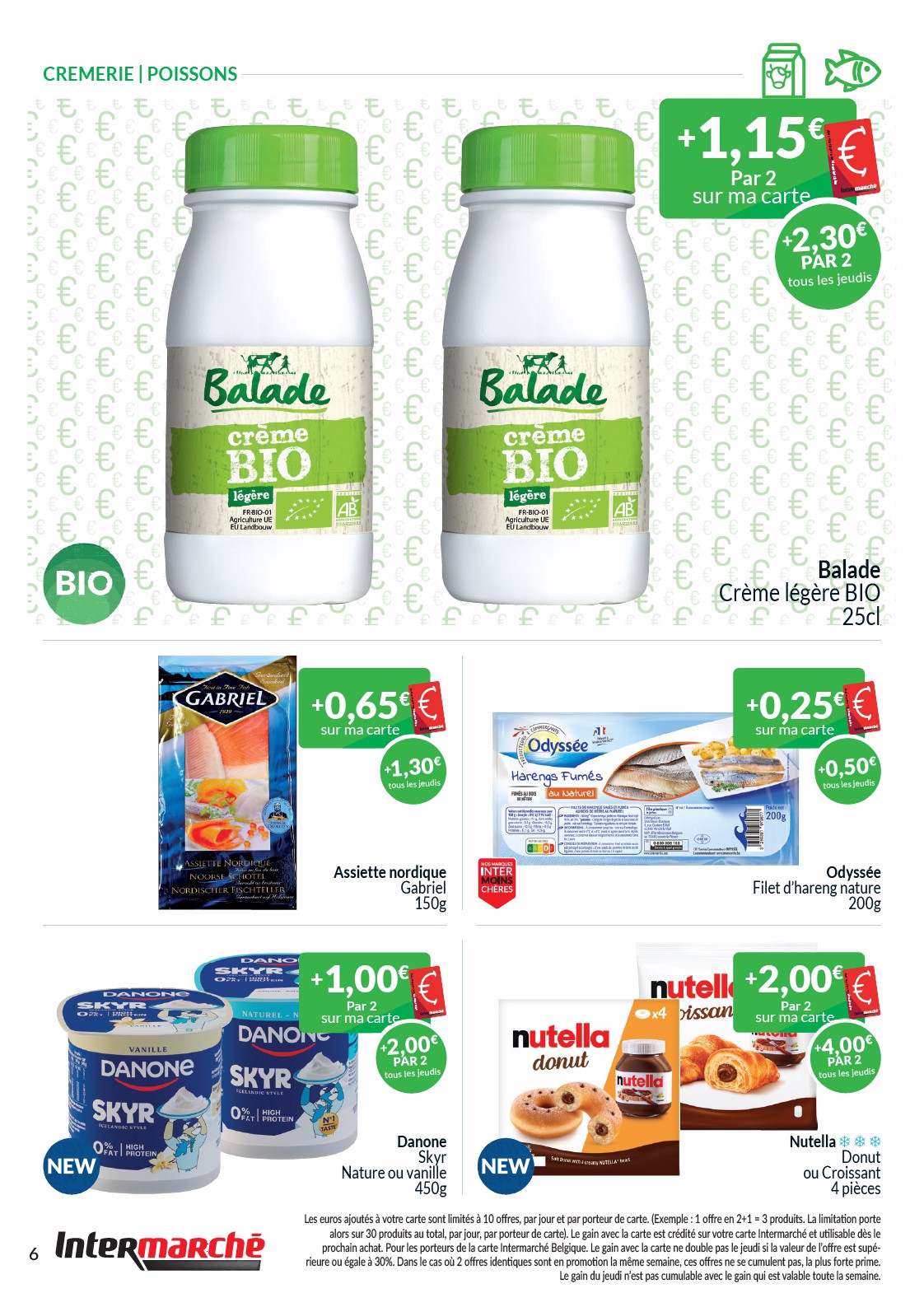 intermarche - Intermarché - Les offres d’août avec la carte Intermarché folder geldig vanaf 01/08 - 31/08 - page: 6