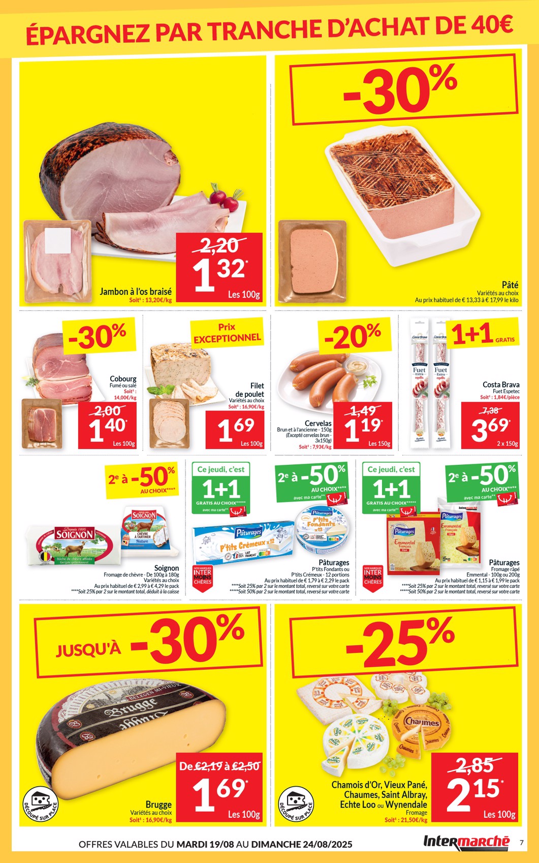 intermarche - Intermarché folder geldig vanaf 19/08 - 24/08 - page: 7