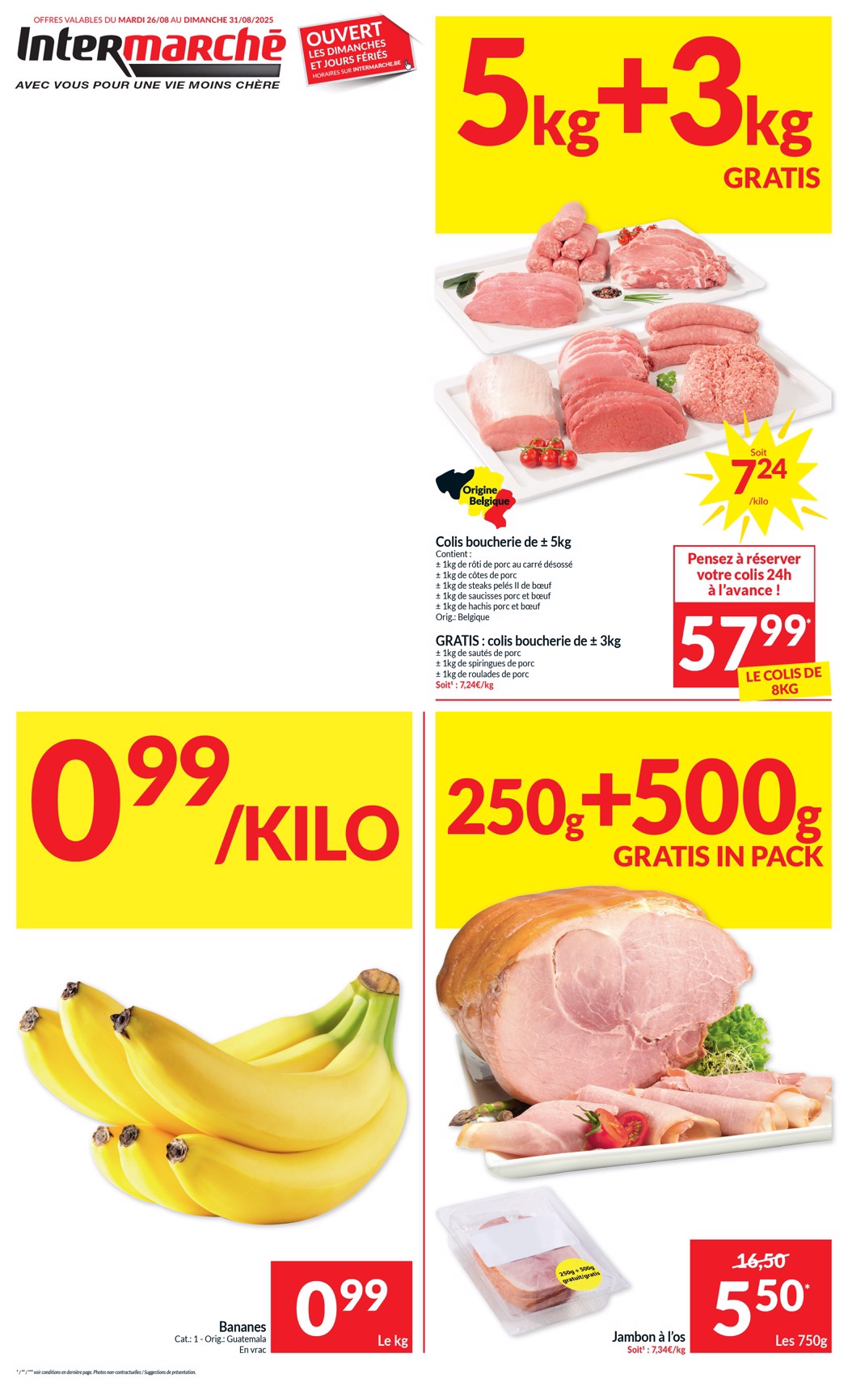 intermarche - Intermarché folder geldig vanaf 26/08 - 31/08