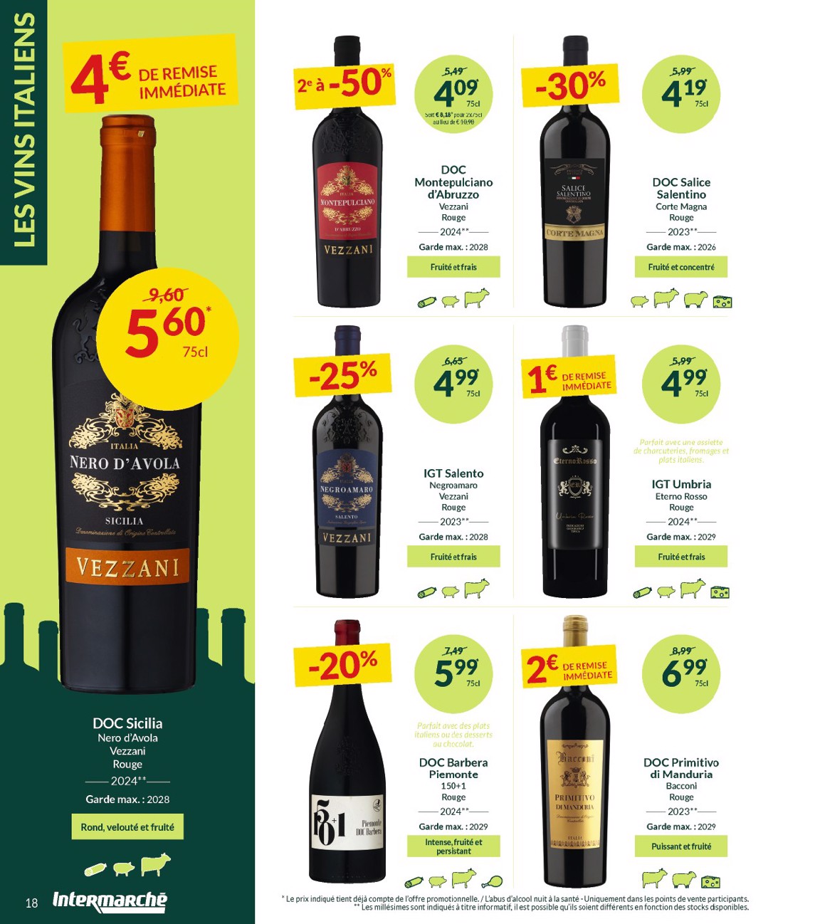 intermarche - Intermarché - Notre Foire aux Vins d’Automne folder geldig vanaf 02/09 - 21/09 - page: 18