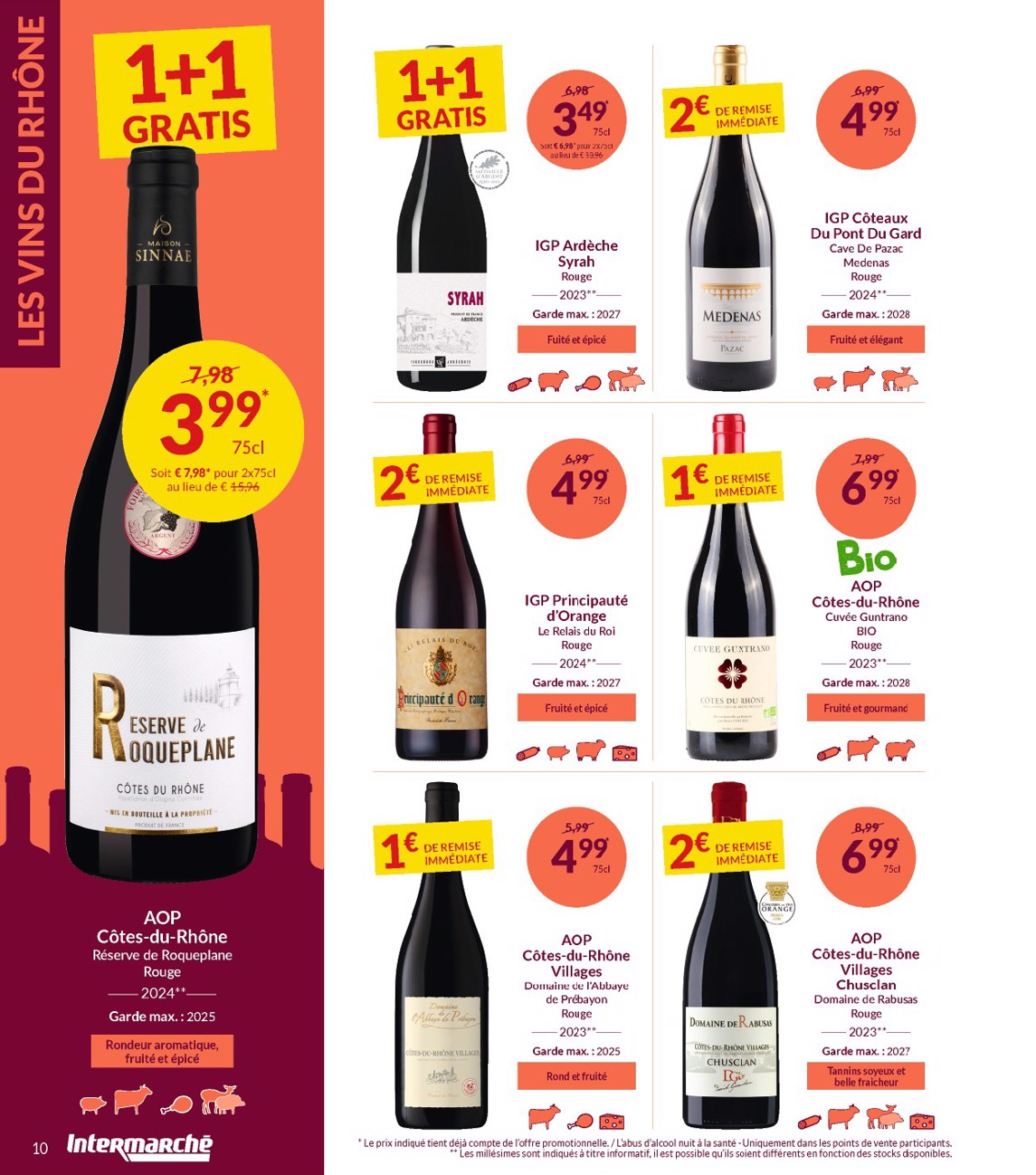 intermarche - Intermarché - Notre Foire aux Vins d’Automne folder geldig vanaf 02/09 - 21/09 - page: 10