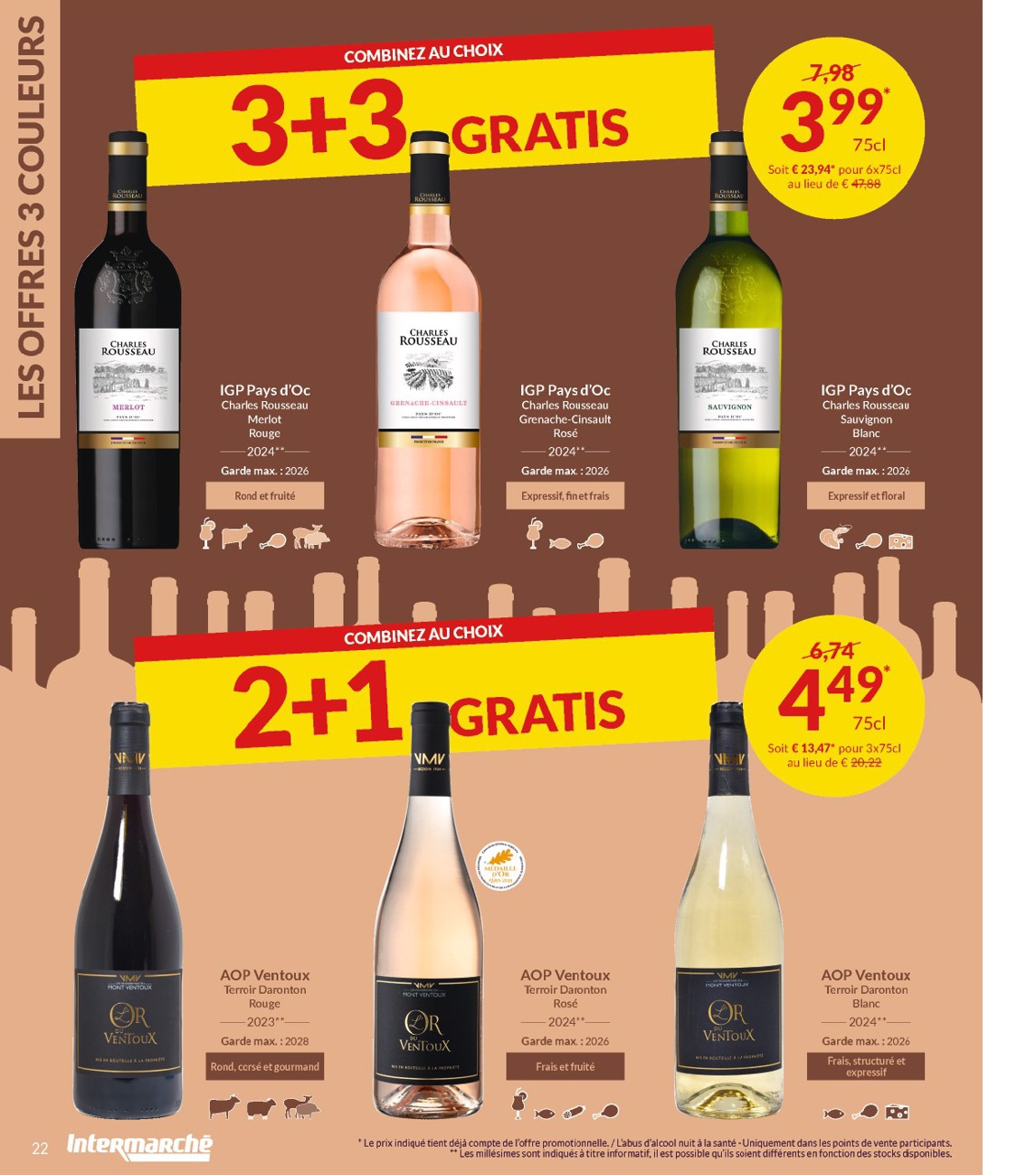 intermarche - Intermarché - Notre Foire aux Vins d’Automne folder geldig vanaf 02/09 - 21/09 - page: 22