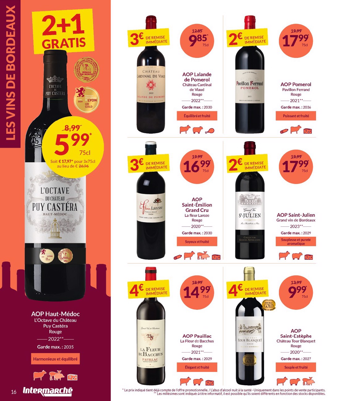 intermarche - Intermarché - Notre Foire aux Vins d’Automne folder geldig vanaf 02/09 - 21/09 - page: 16