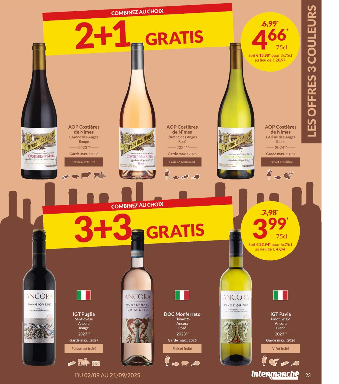 intermarche - Intermarché - Notre Foire aux Vins d’Automne folder geldig vanaf 02/09 - 21/09 - page: 23