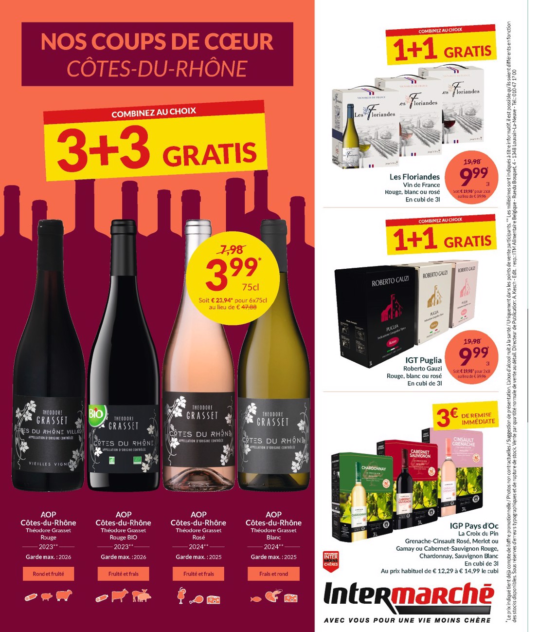 intermarche - Intermarché - Notre Foire aux Vins d’Automne folder geldig vanaf 02/09 - 21/09 - page: 24