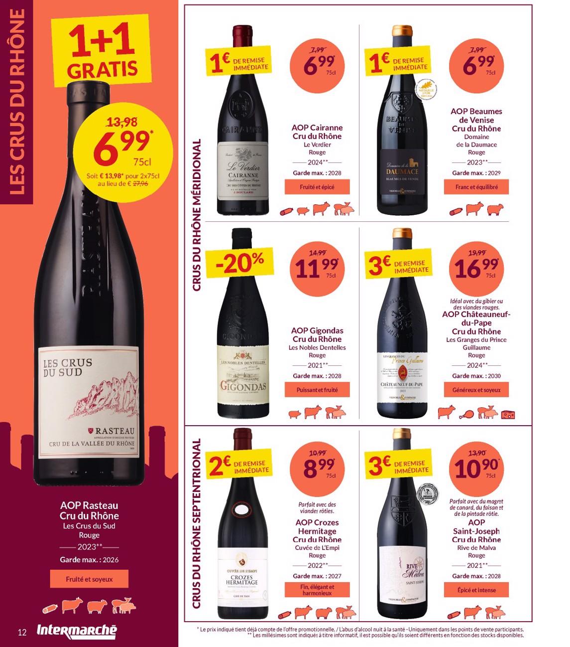 intermarche - Intermarché - Notre Foire aux Vins d’Automne folder geldig vanaf 02/09 - 21/09 - page: 12