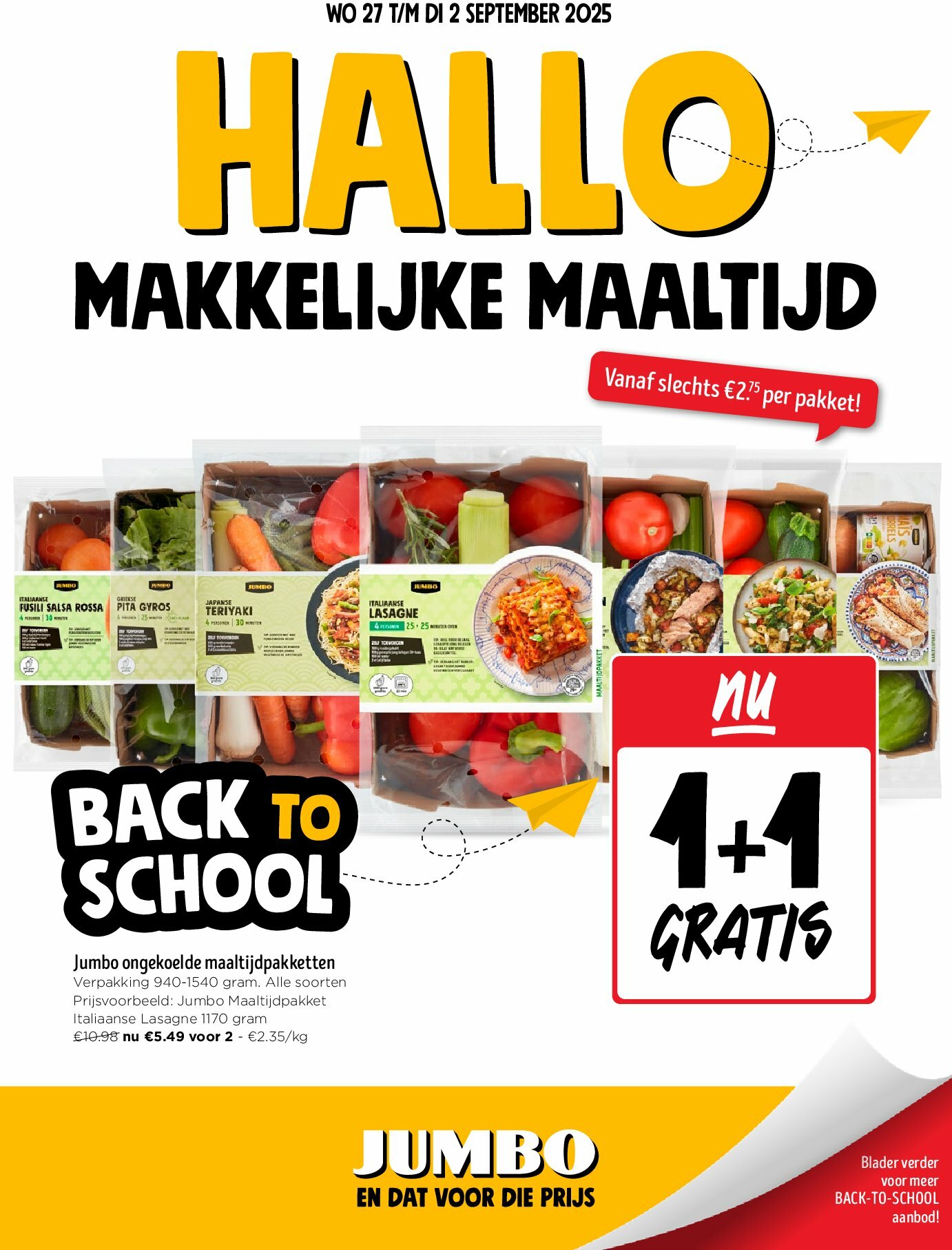 jumbo - Jumbo folder geldig vanaf 27/08 - 02/09