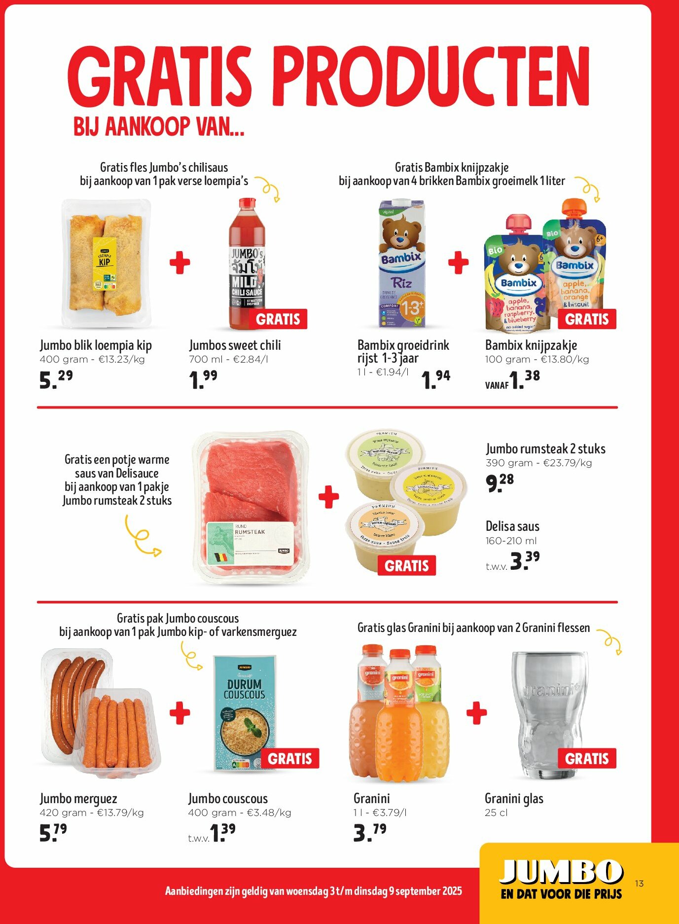 jumbo - Jumbo folder geldig vanaf 03/09 - 09/09 - page: 13