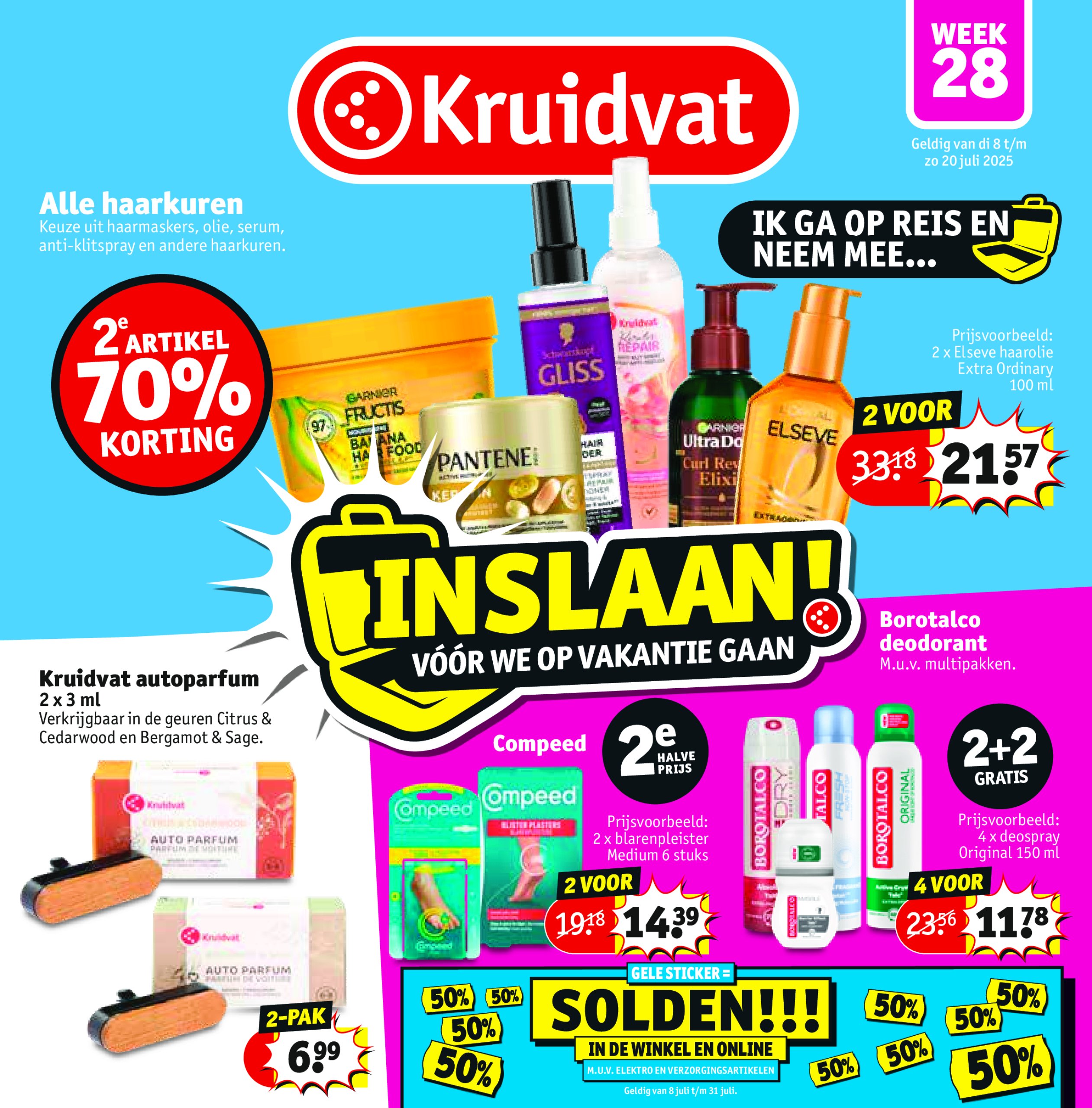 kruidvat - Kruidvat folder geldig vanaf 08/07 - 20/07
