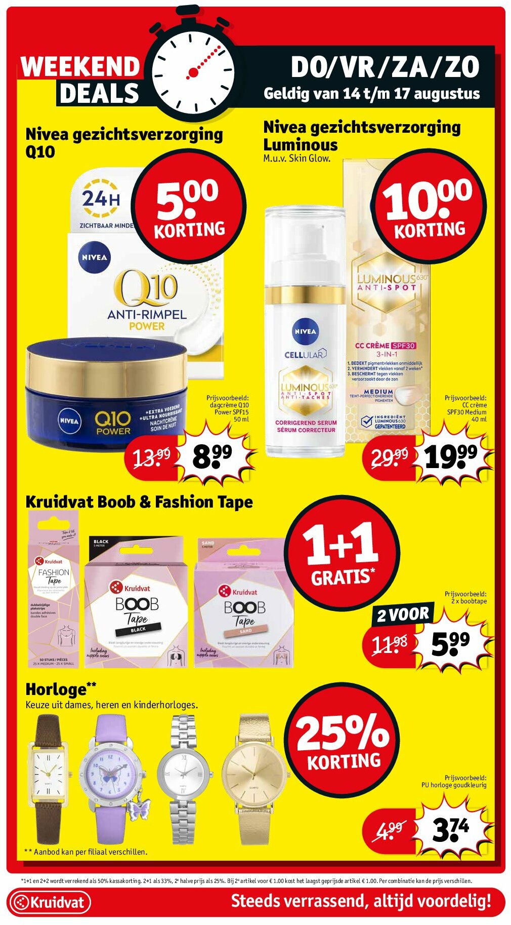 kruidvat - Kruidvat folder geldig vanaf 12/08 - 17/08 - page: 3