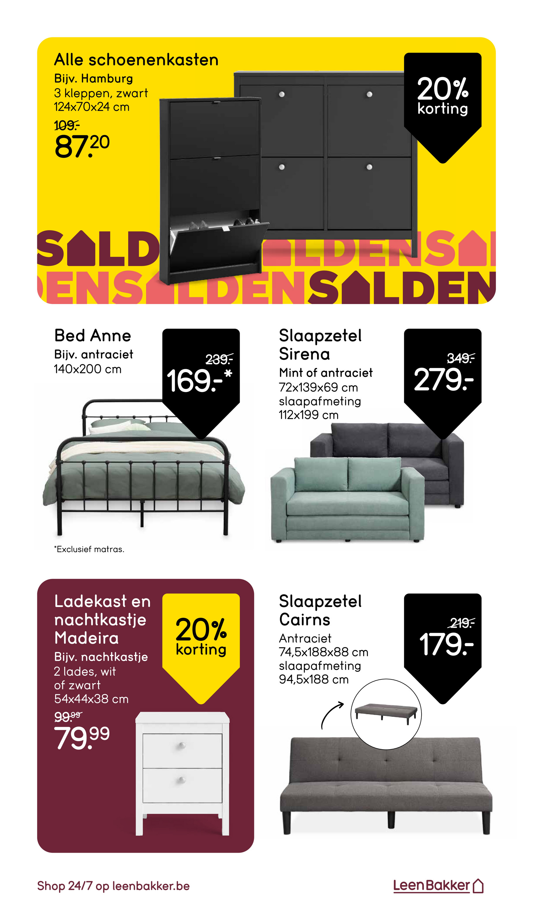 leen-bakker - Leen Bakker folder geldig vanaf 14/07 - 23/07 - page: 20