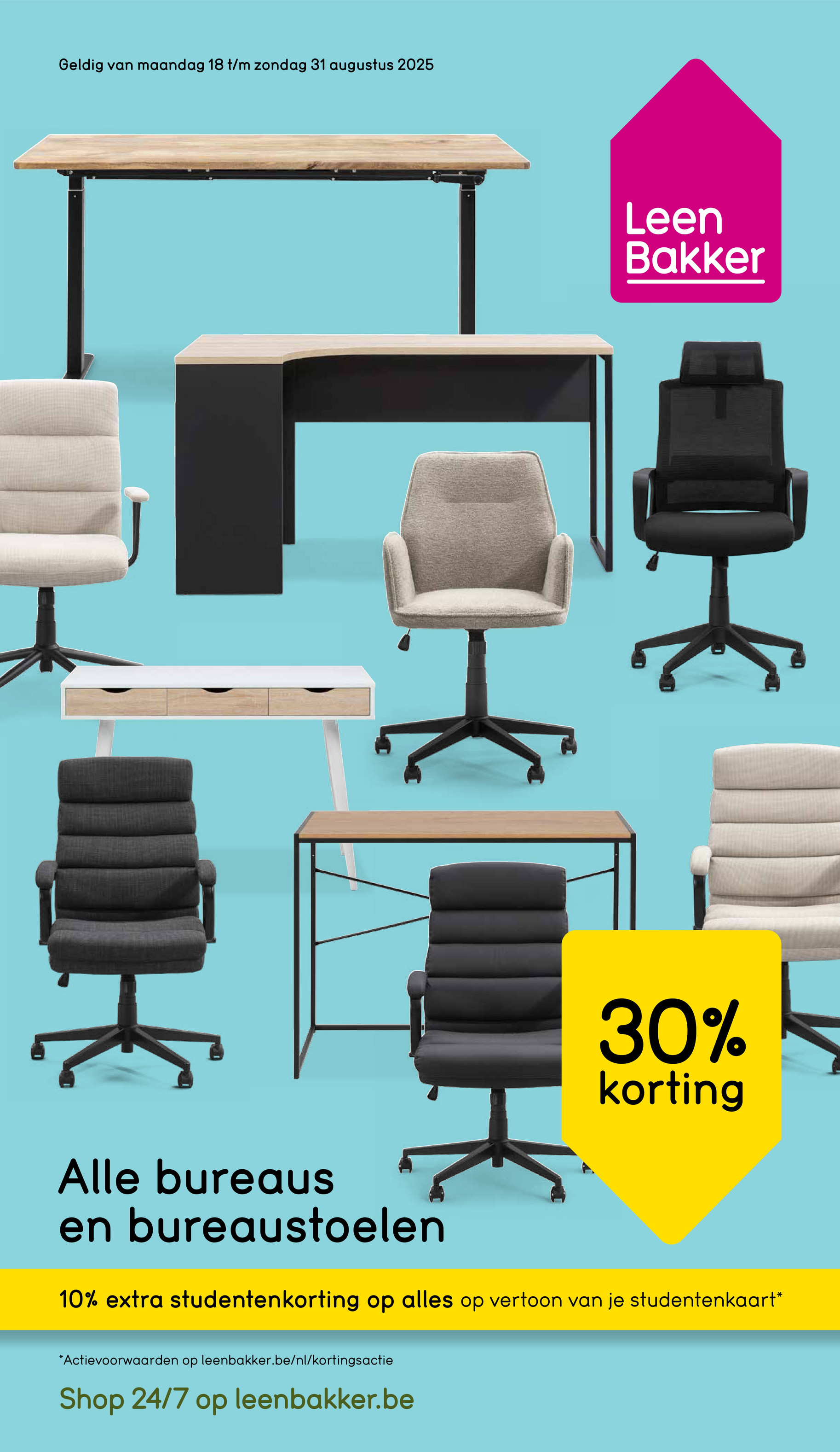 leen-bakker - Leen Bakker folder geldig vanaf 18/08 - 31/08