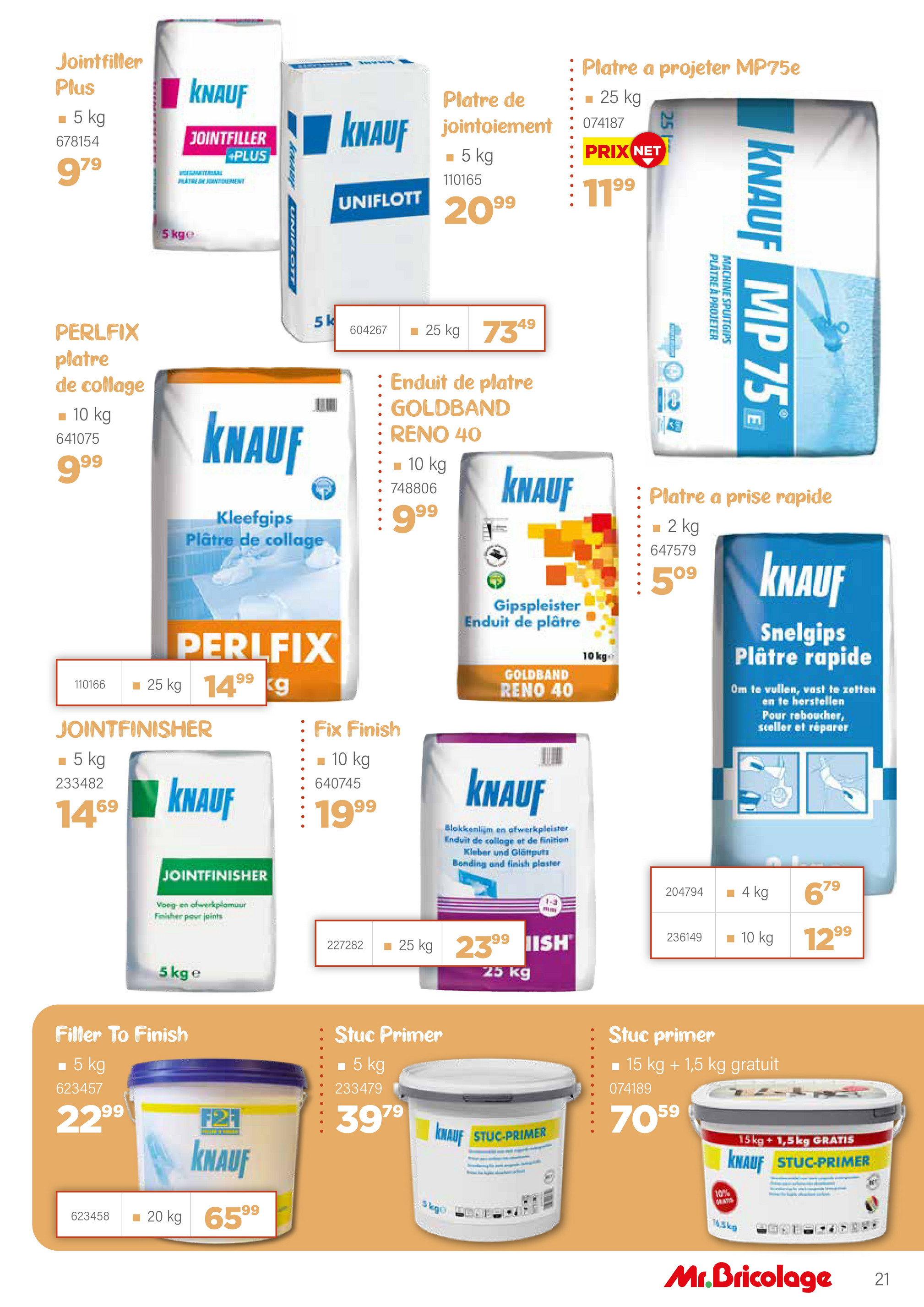 mr-bricolage - Mr. Bricolage - Grands Travaux 2025 folder geldig vanaf 09/07 - 31/12 - page: 21