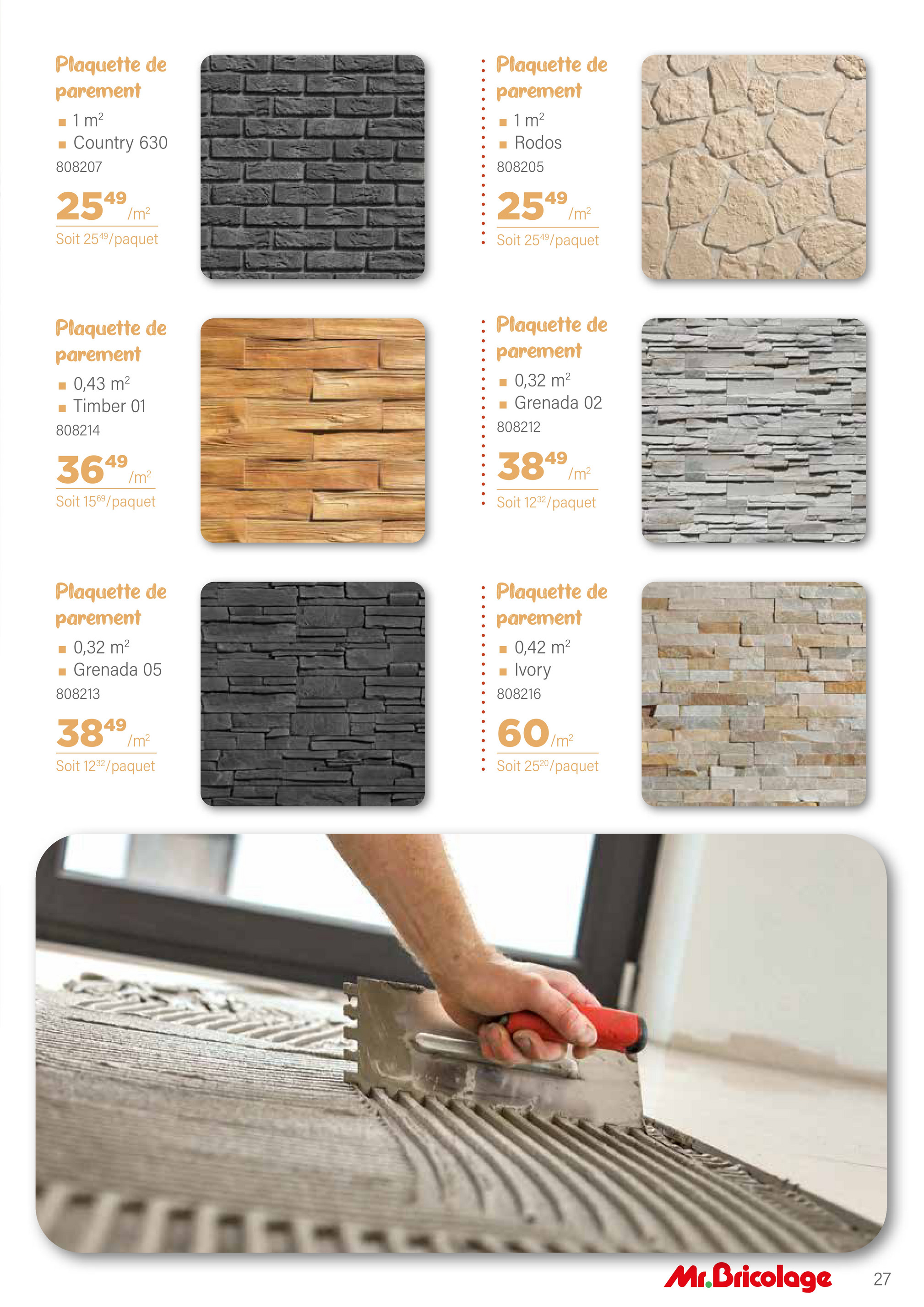 mr-bricolage - Mr. Bricolage - Grands Travaux 2025 folder geldig vanaf 09/07 - 31/12 - page: 27