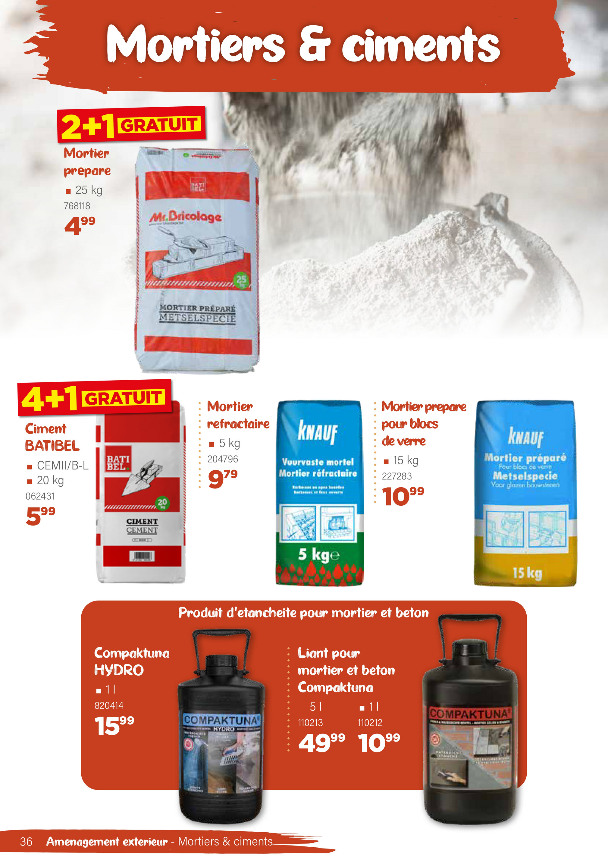 mr-bricolage - Mr. Bricolage - Grands Travaux 2025 folder geldig vanaf 09/07 - 31/12 - page: 36