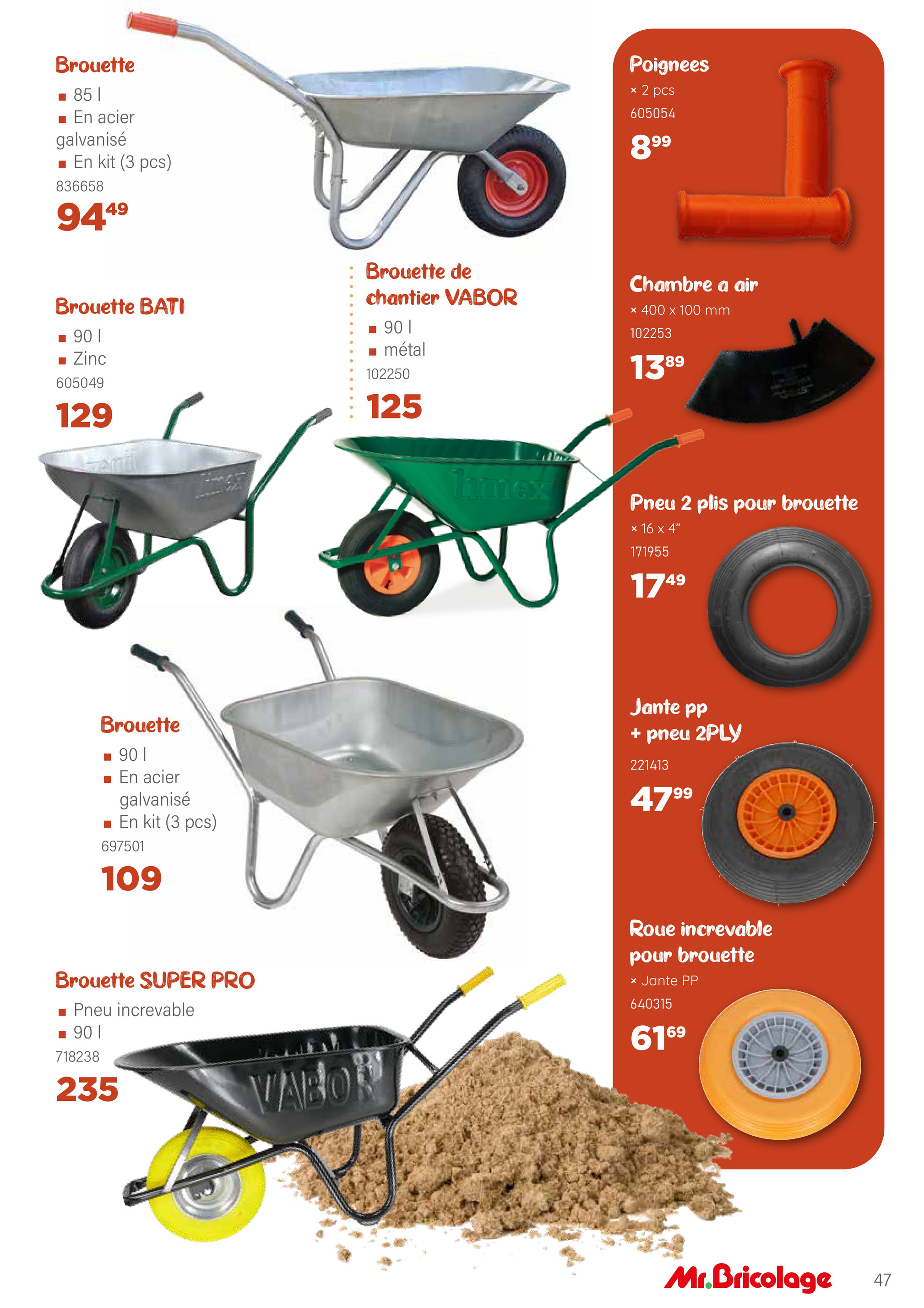 mr-bricolage - Mr. Bricolage - Grands Travaux 2025 folder geldig vanaf 09/07 - 31/12 - page: 47