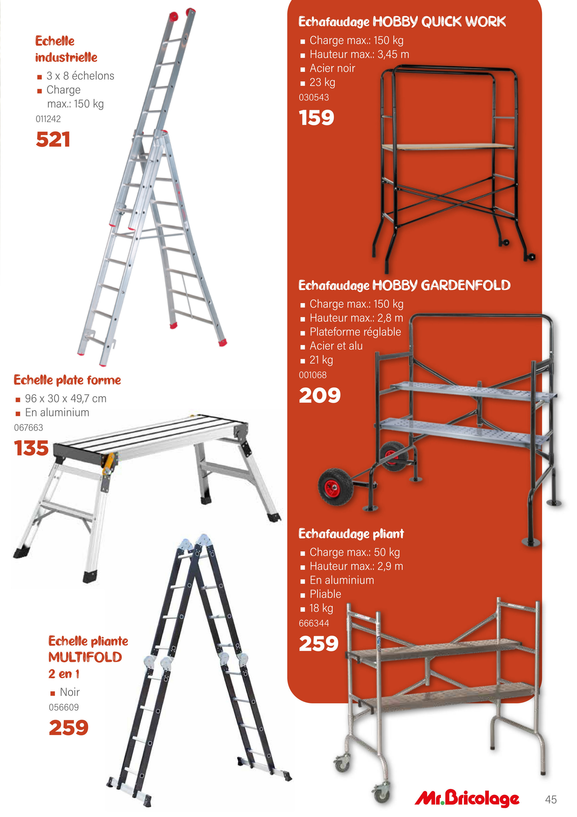 mr-bricolage - Mr. Bricolage - Grands Travaux 2025 folder geldig vanaf 09/07 - 31/12 - page: 45